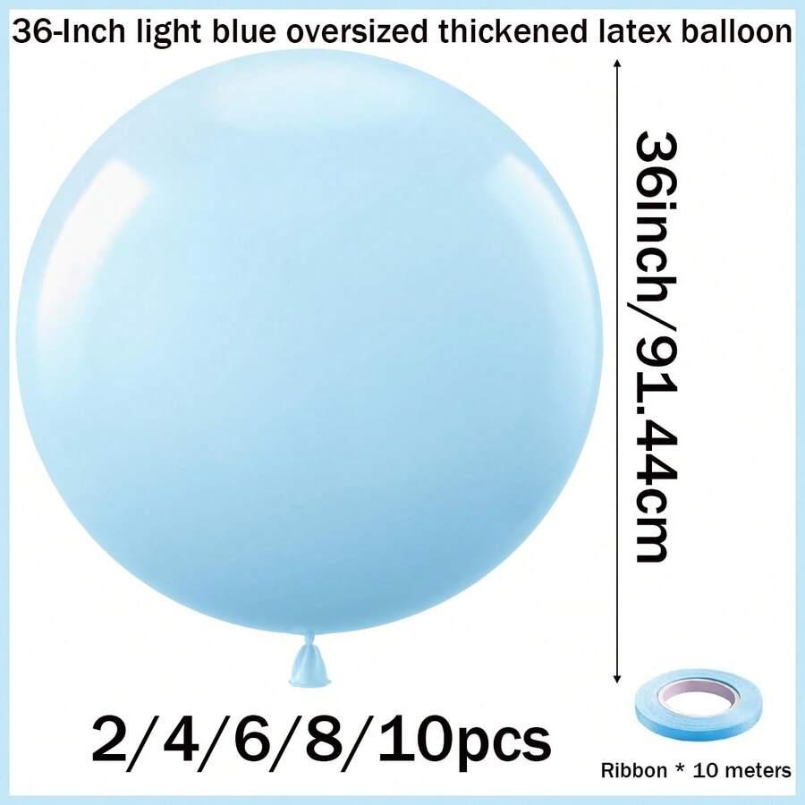 niebieski balon 4-pack