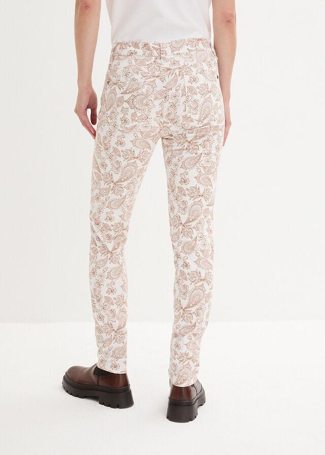 SPODNIE JEANS WE WZORY