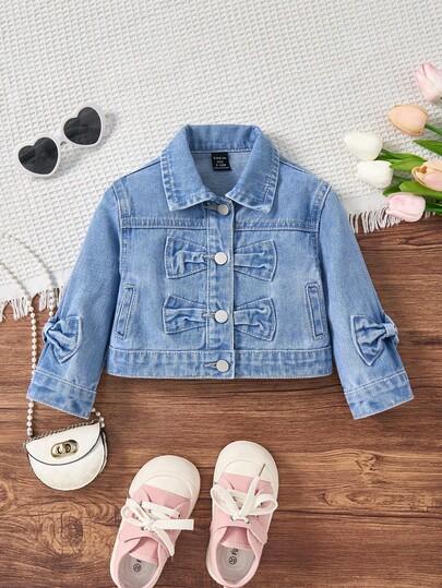 KURTKA JEANSOWA DZIECIĘCA 6-9M