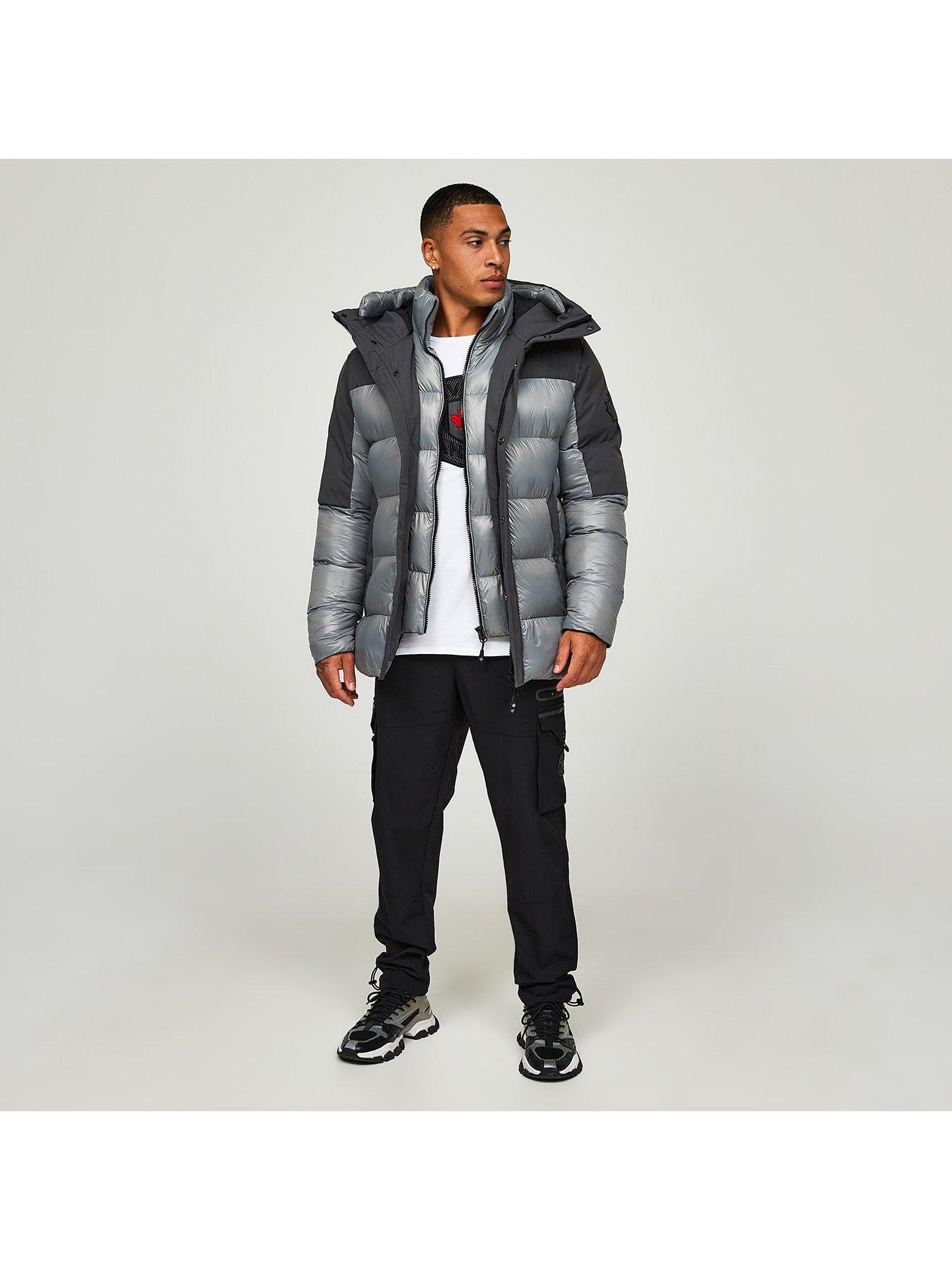  ZAWETTI CANADA KURTKA PARKA TAKONA PADDED - SHARKSKIN 