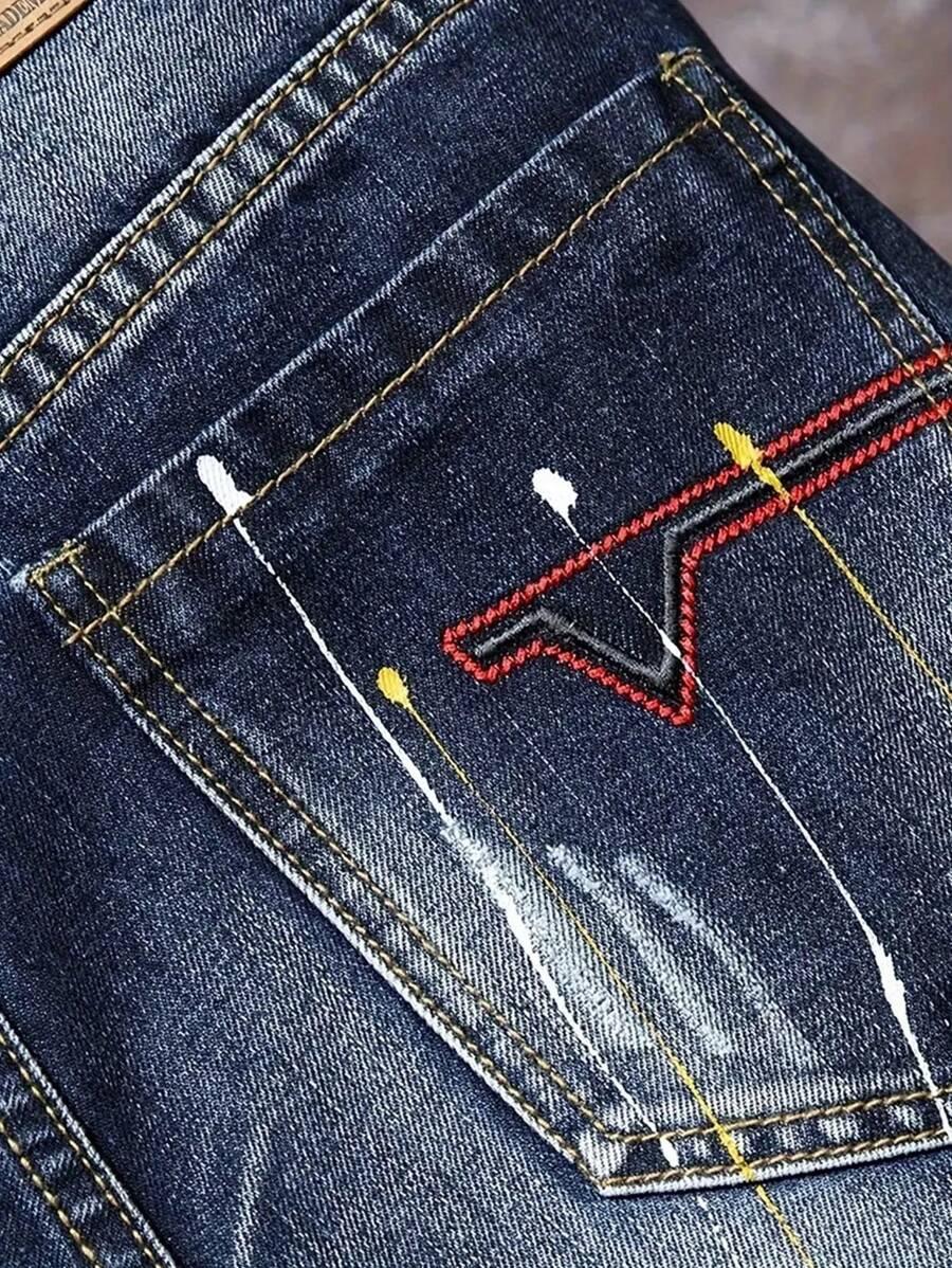 SPODENKI JEANS KIESZENIE