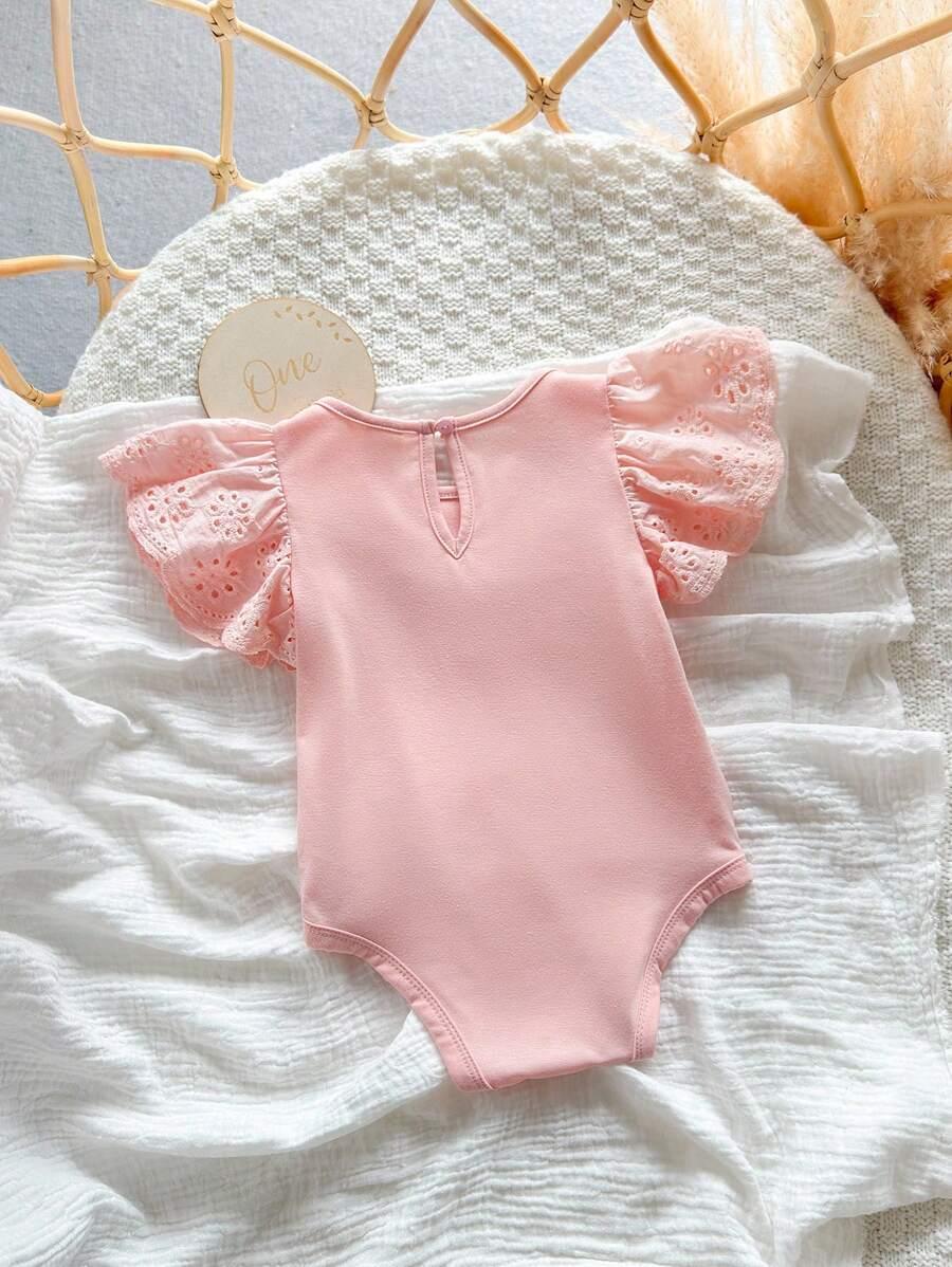 RÓŻOWe body KRÓTKI RĘKAW