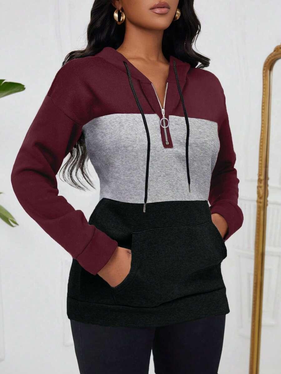 BLUZA Z KAPTUREM