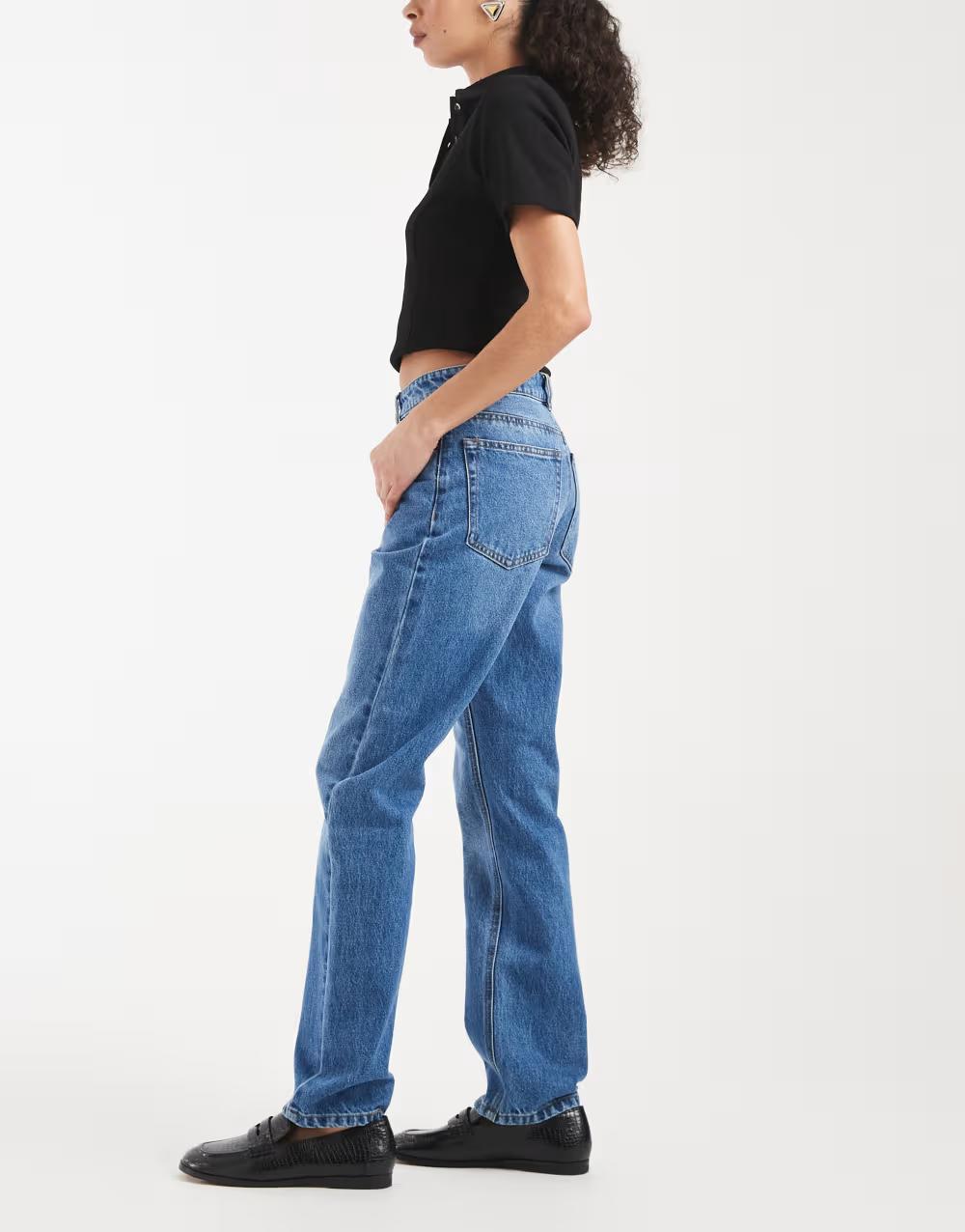 NIEBIESKIE SPODNIE JEANS