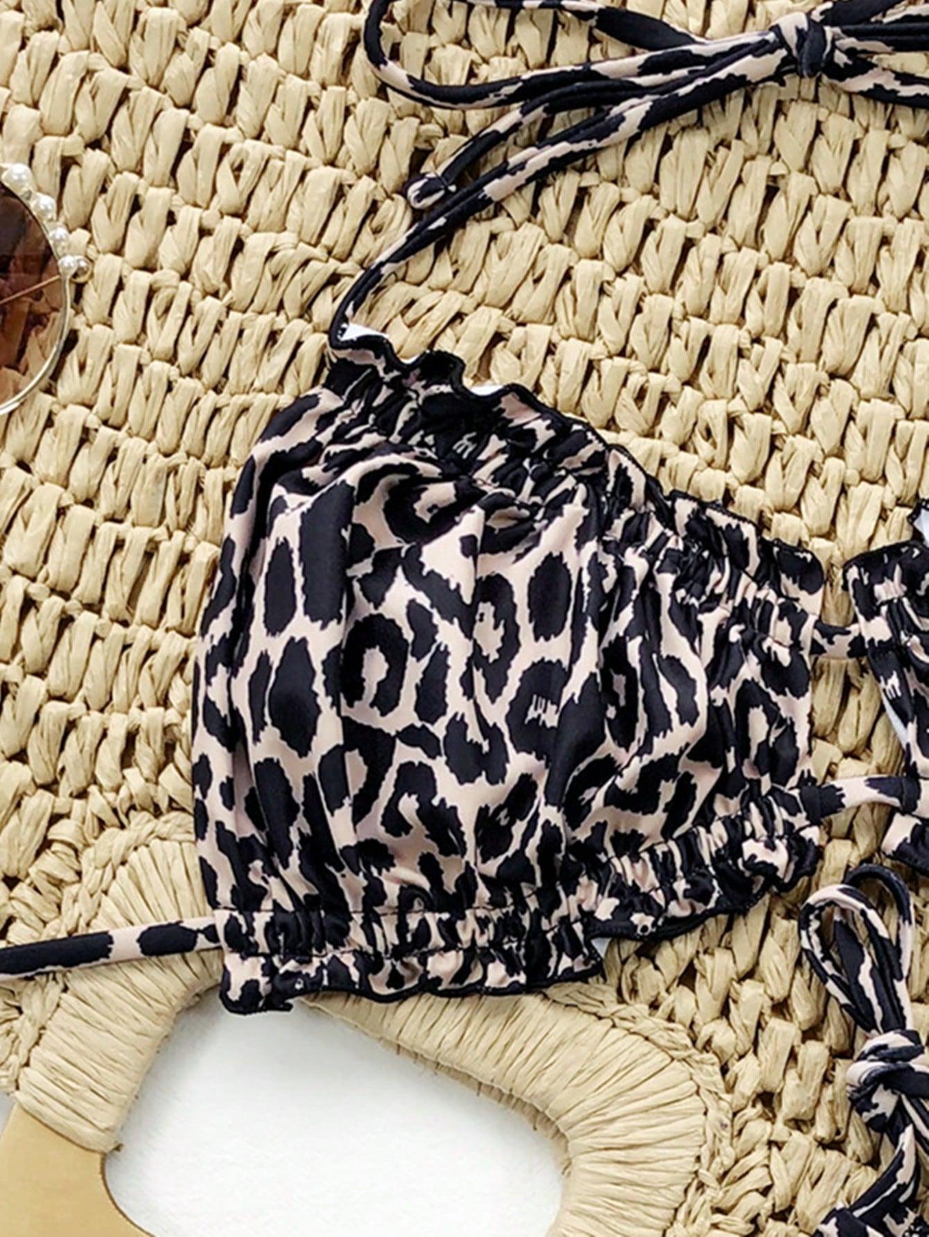 GÓRA OD BIKINI ANIMAL PRINT