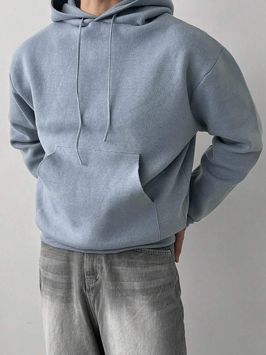 BLUZA MĘSKA WISKOZA Z KAPTUREM