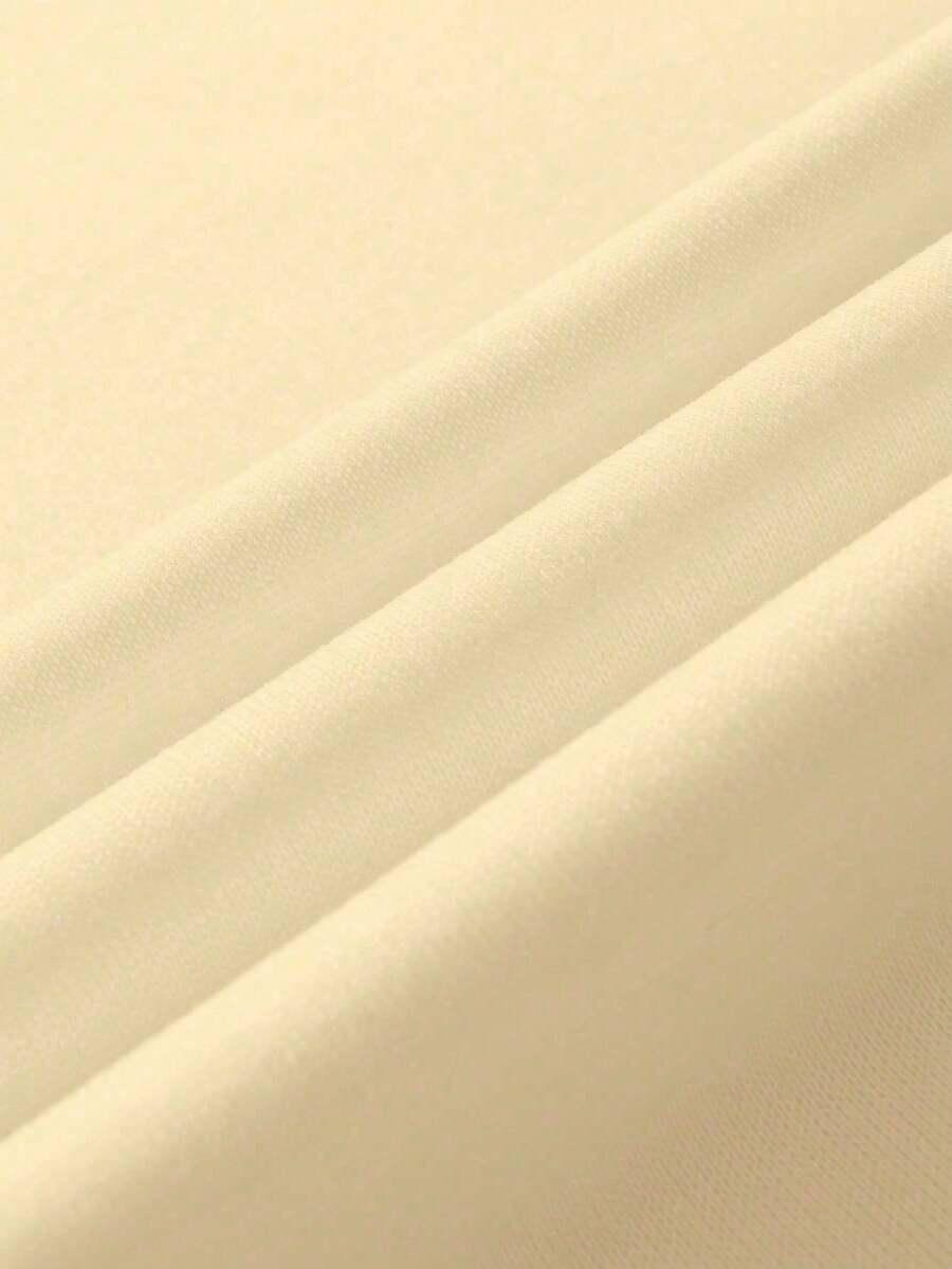 żółta bluza z kapturem nadruk