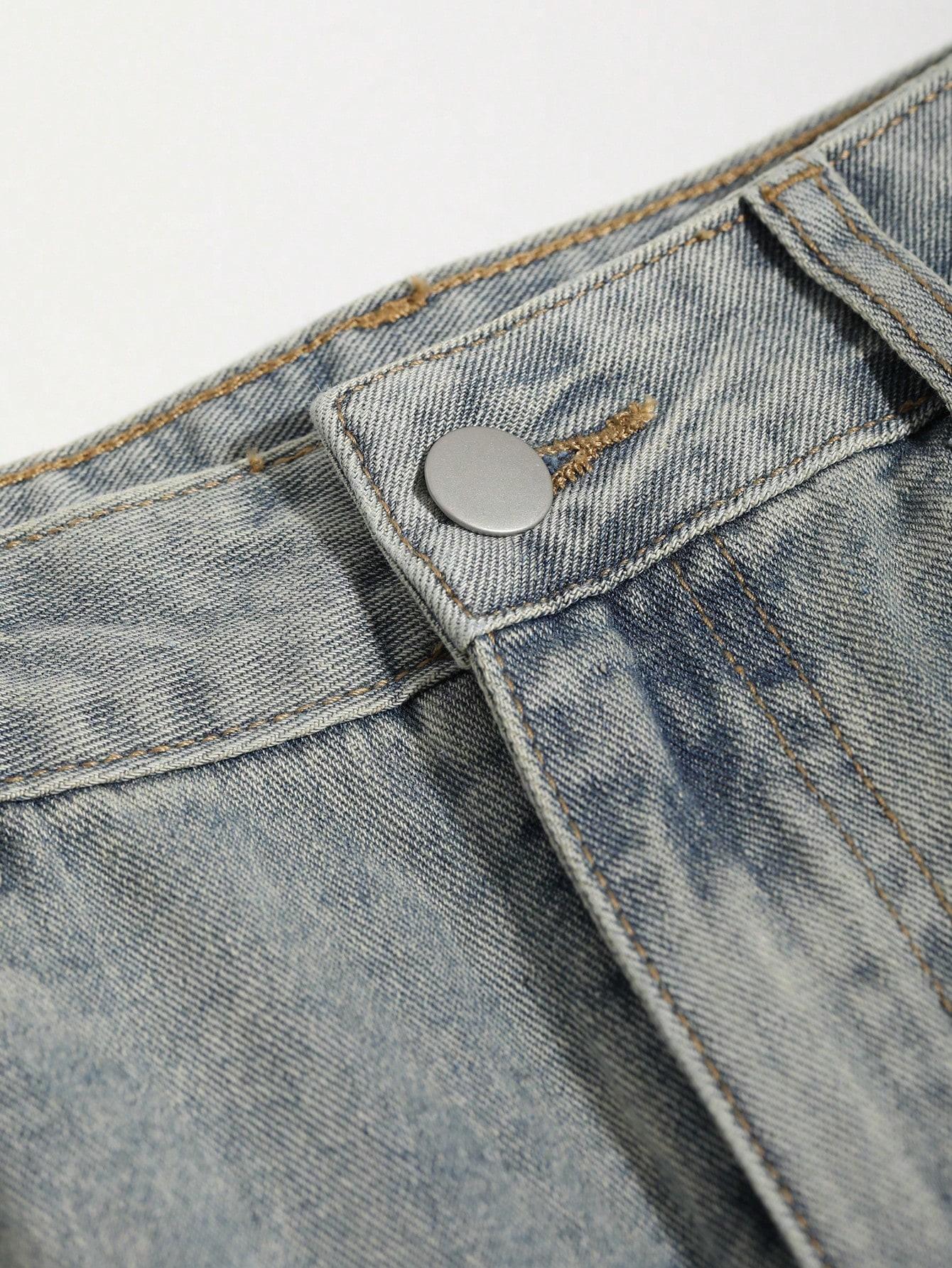 PROSTE SPODNIE JEANS