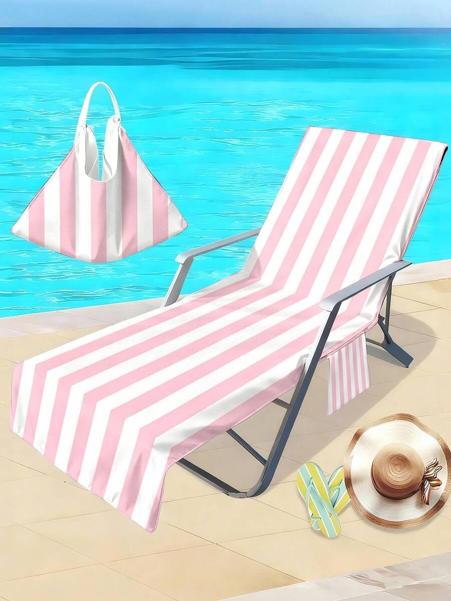 ręcznik plażowy wzór paski