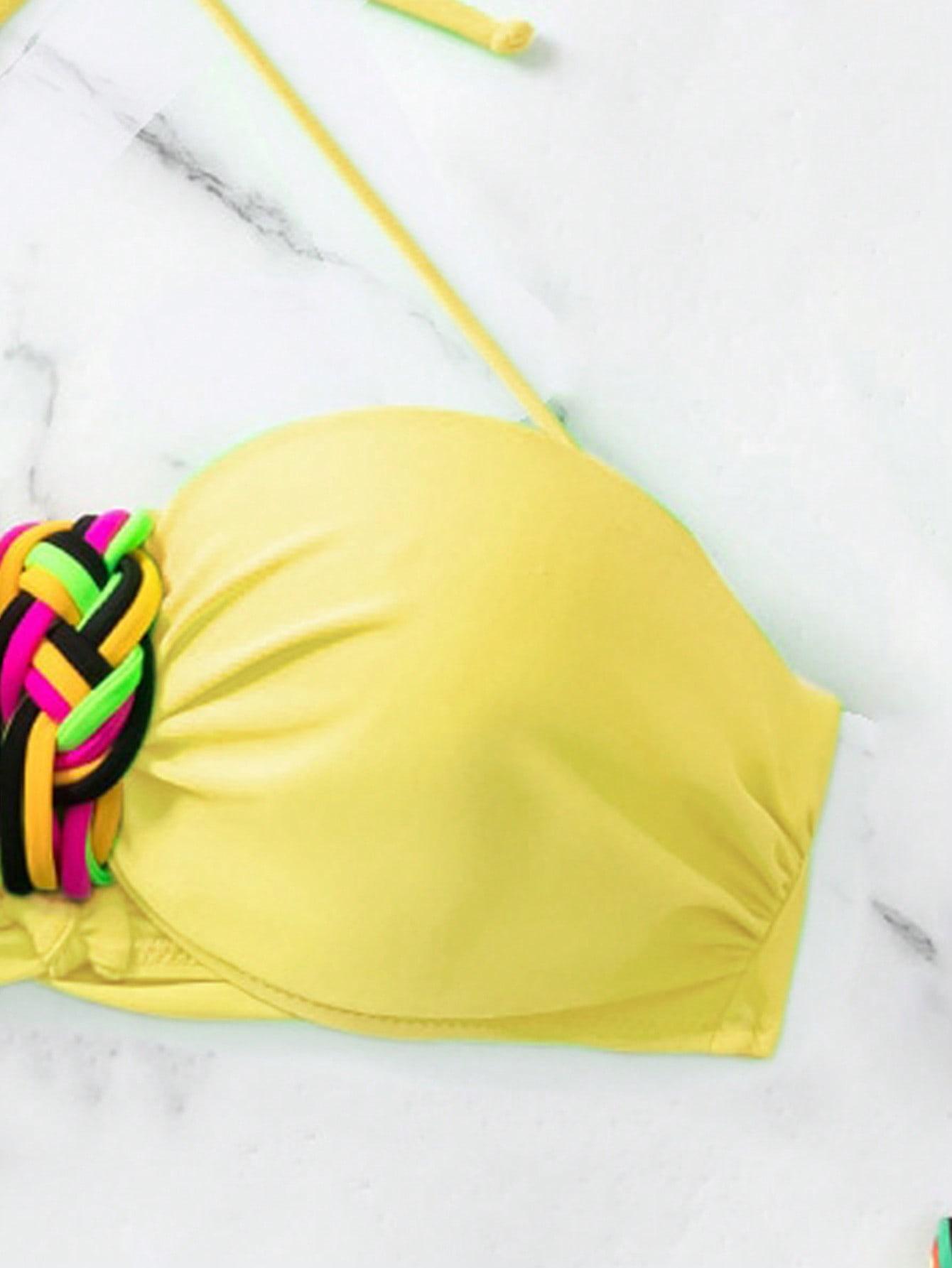 GÓRA OD BIKINI neon