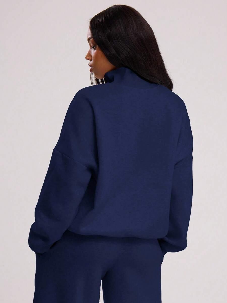 BLUZA DRESOWA STÓJKA ZIP