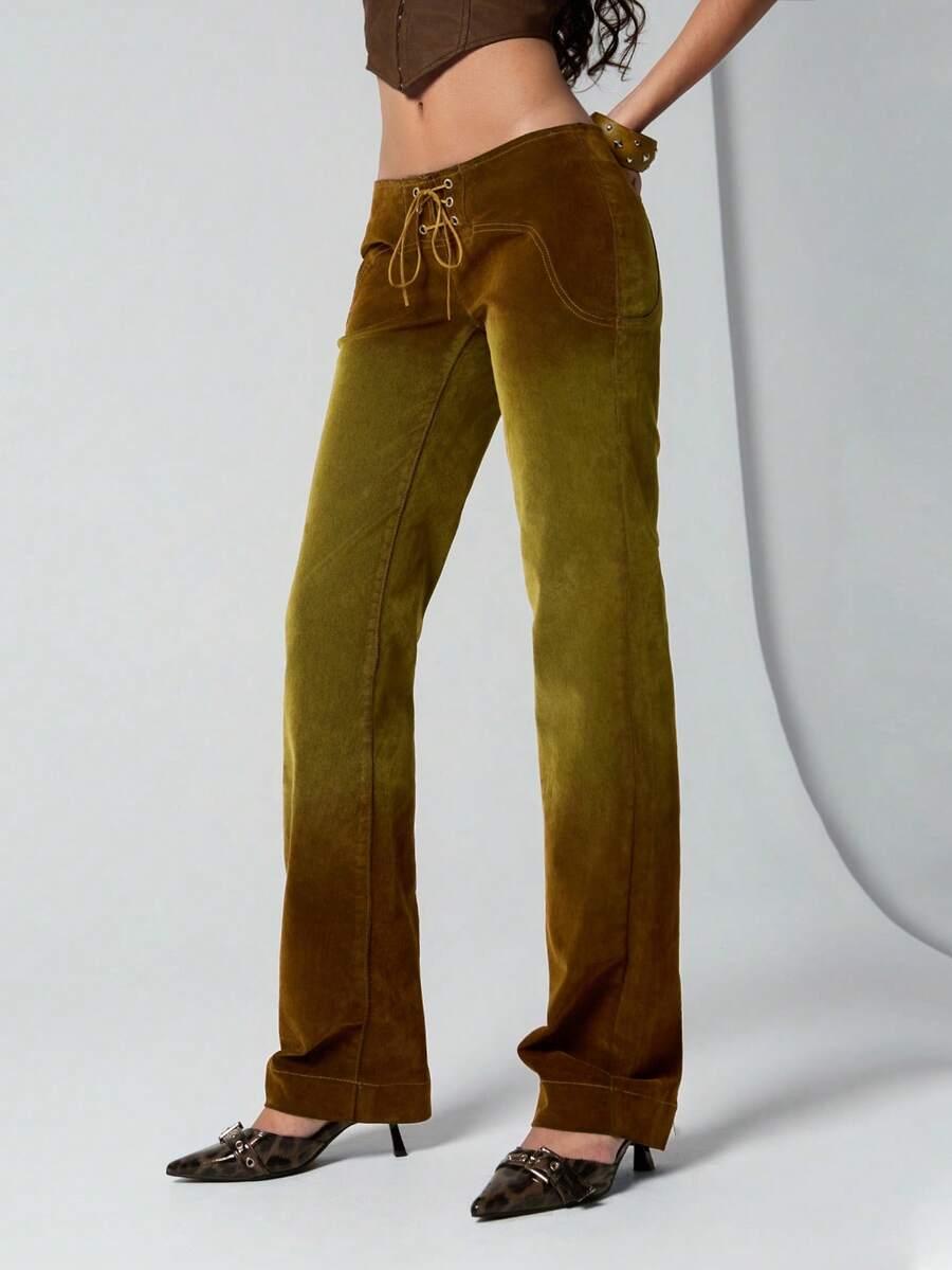 spodnie jeans niski stan