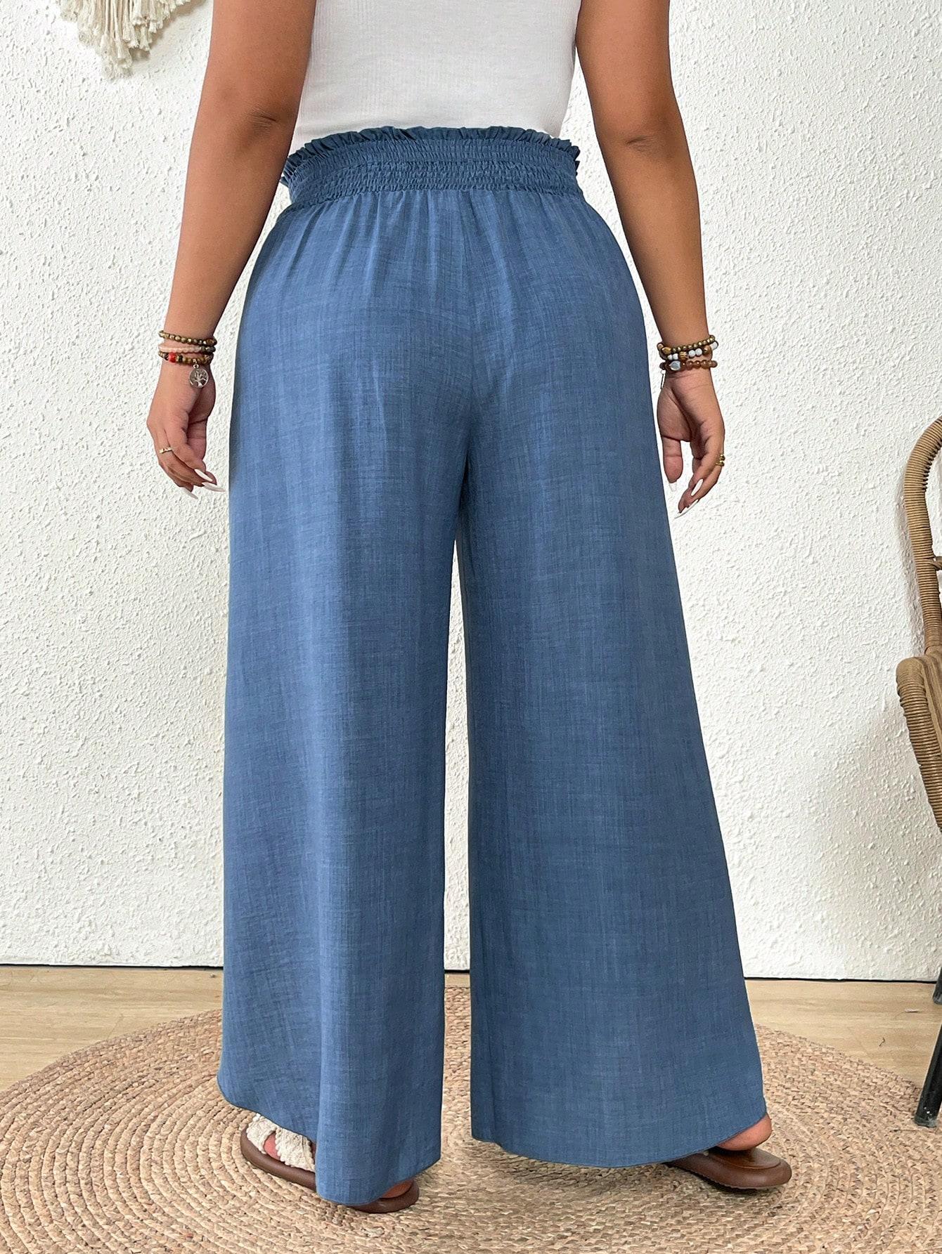 NIEBIESKIE SPODNIE CASUAL