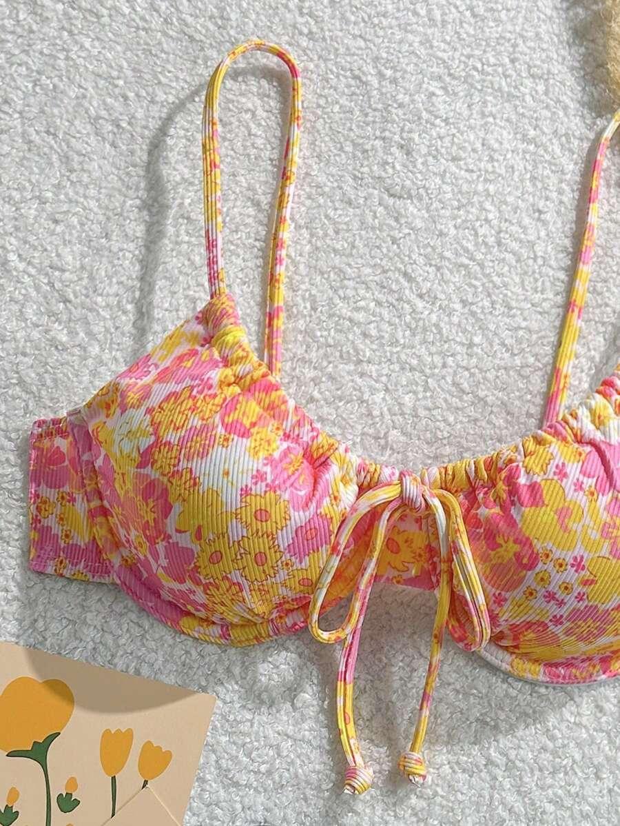 góra od bikini wzór 