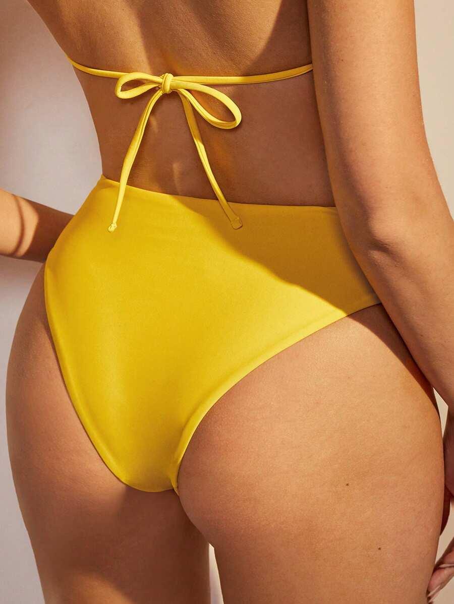DÓŁ OD BIKINI Z PASKIEM