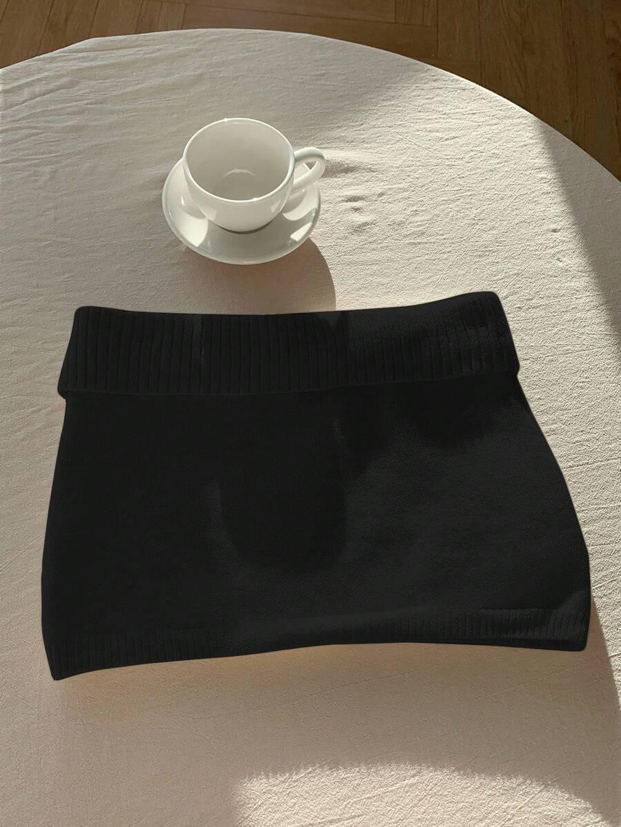 MINI DZIANINOWA SPÓDNICA
