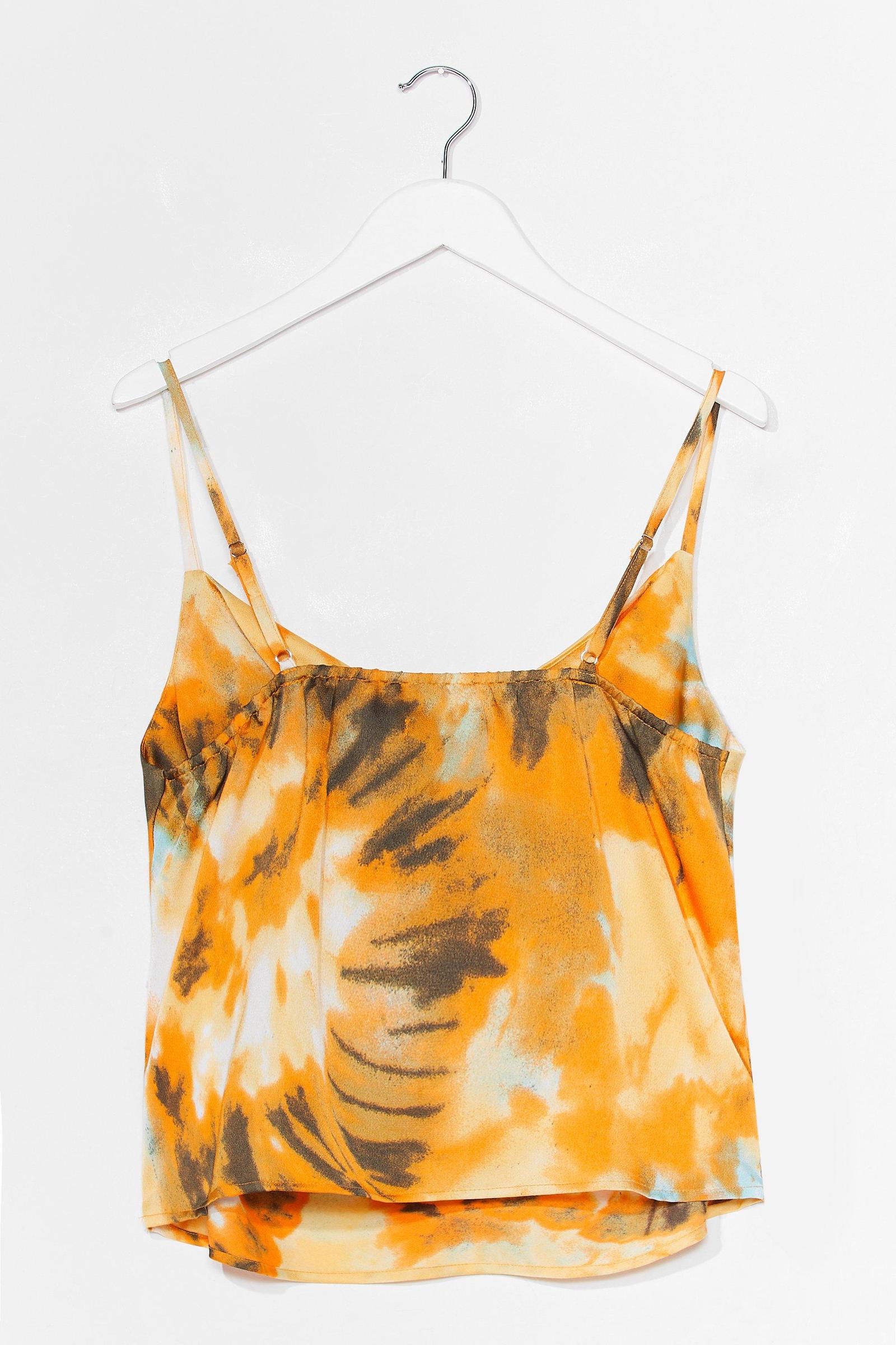 CROP TOP TIE-DYE