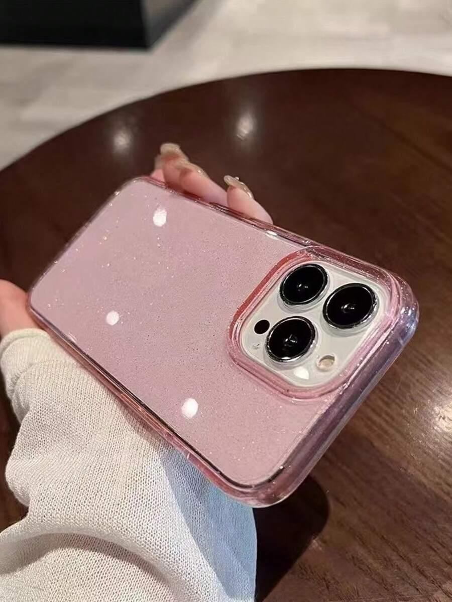 RÓŻOWE ETUI NA TELEFON IPHONE 16