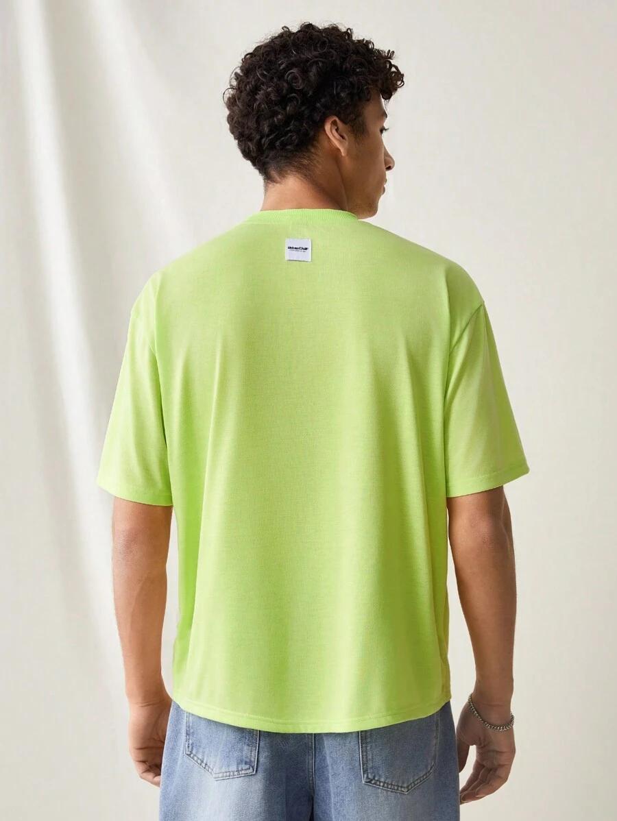 T-SHIRT MĘSKI OKRĄGŁY DEKOLT