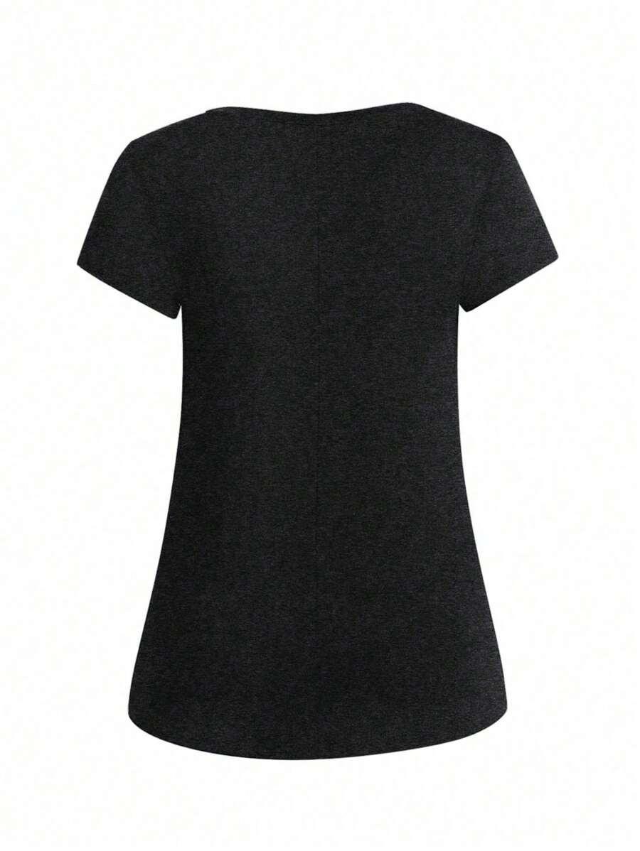 szary t-shirt BASIC