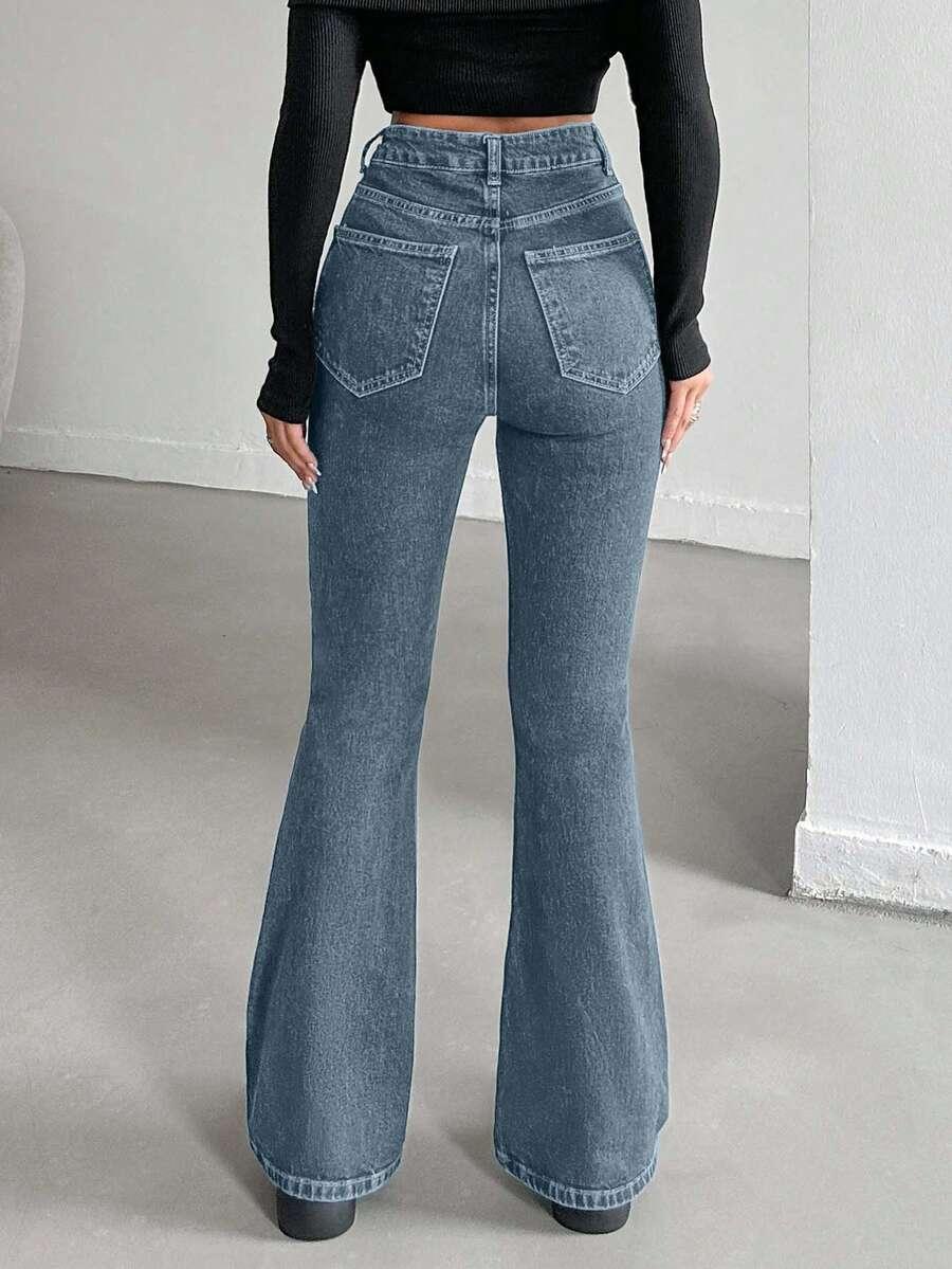 NIEBIESKIE SPODNIE JEANS