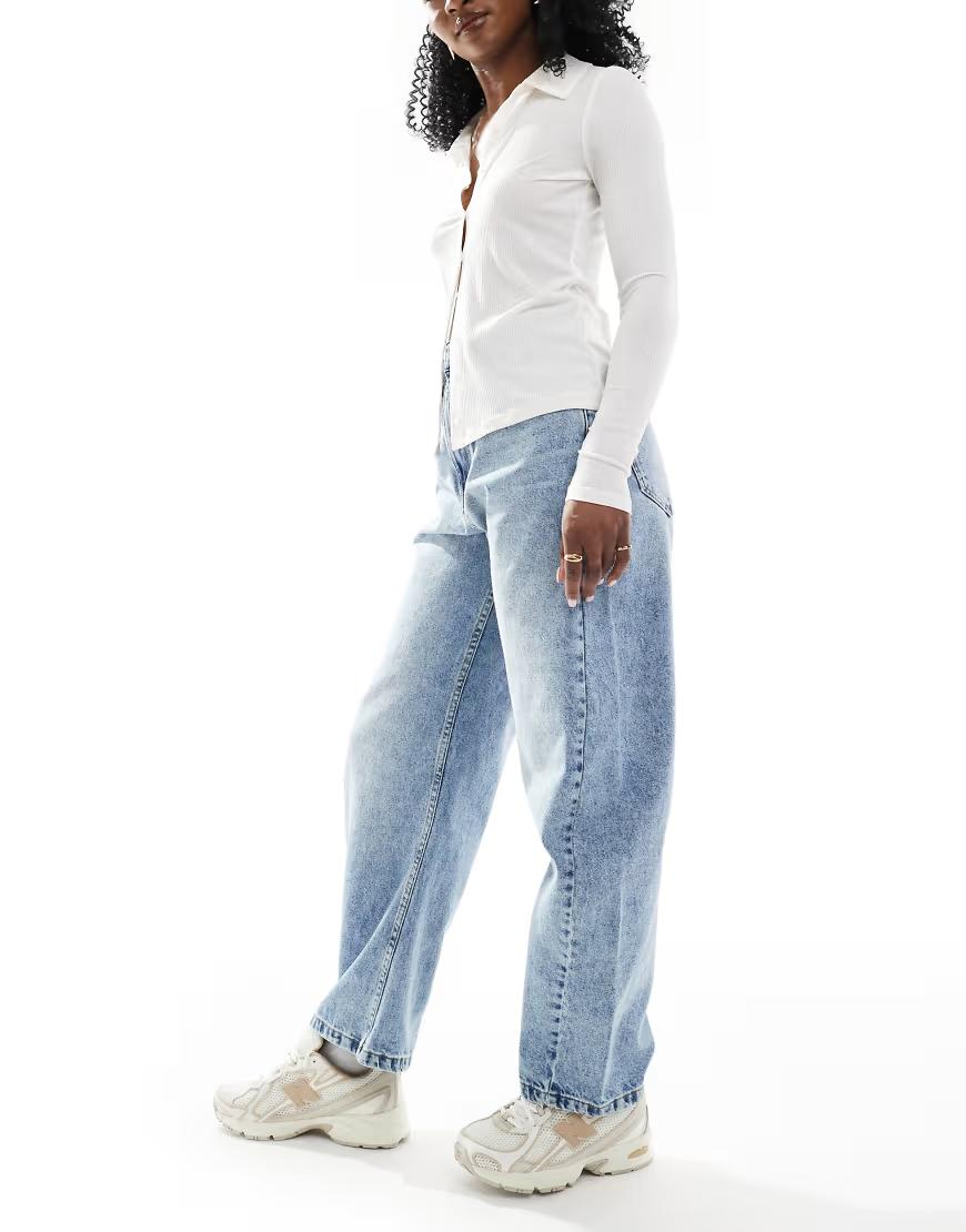 NIEBIESKIE SPODNIE JEANS