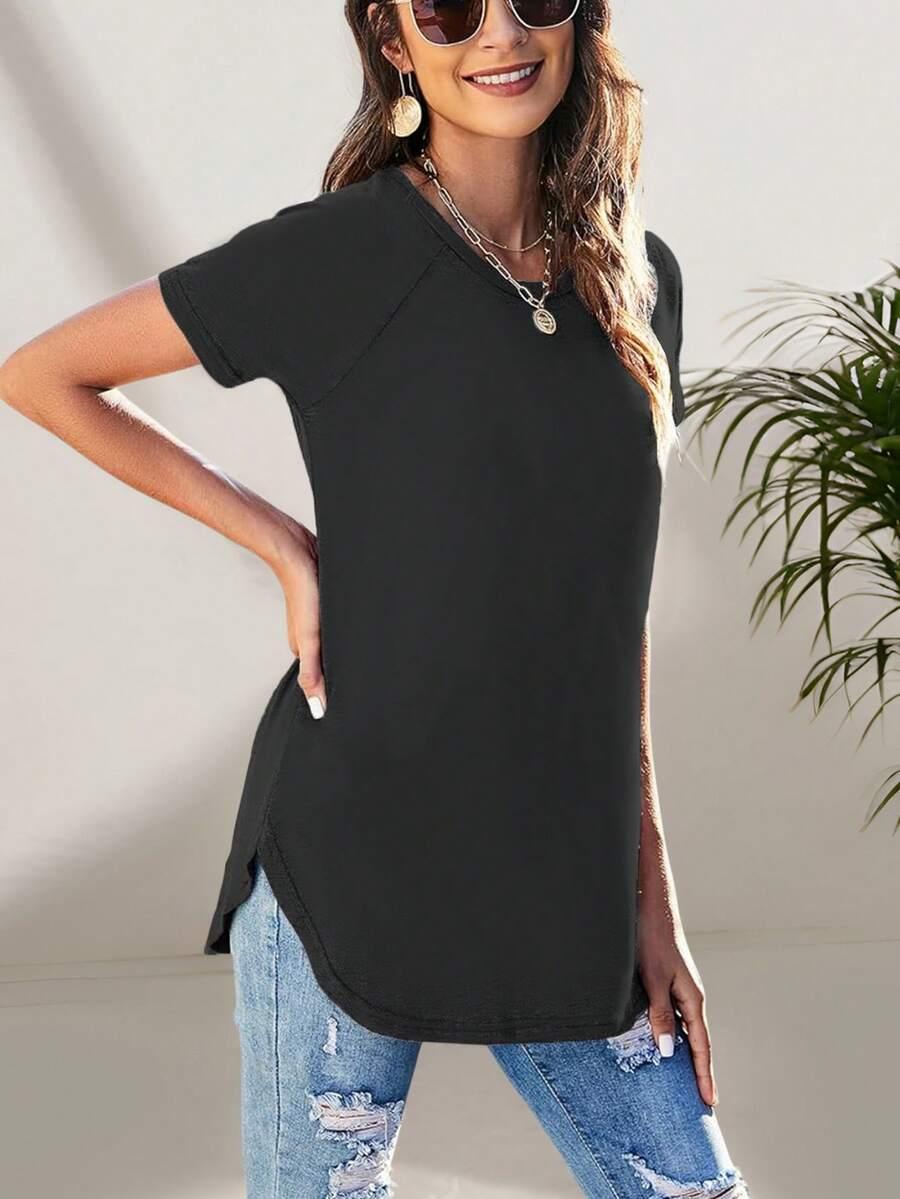 CZARNA BLUZKA CASUAL