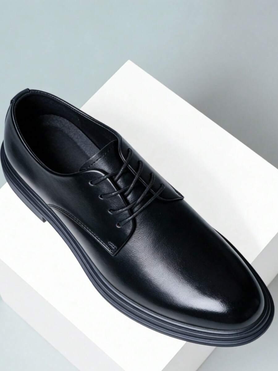 CZARNE BUTY IMITACJA SKÓRY