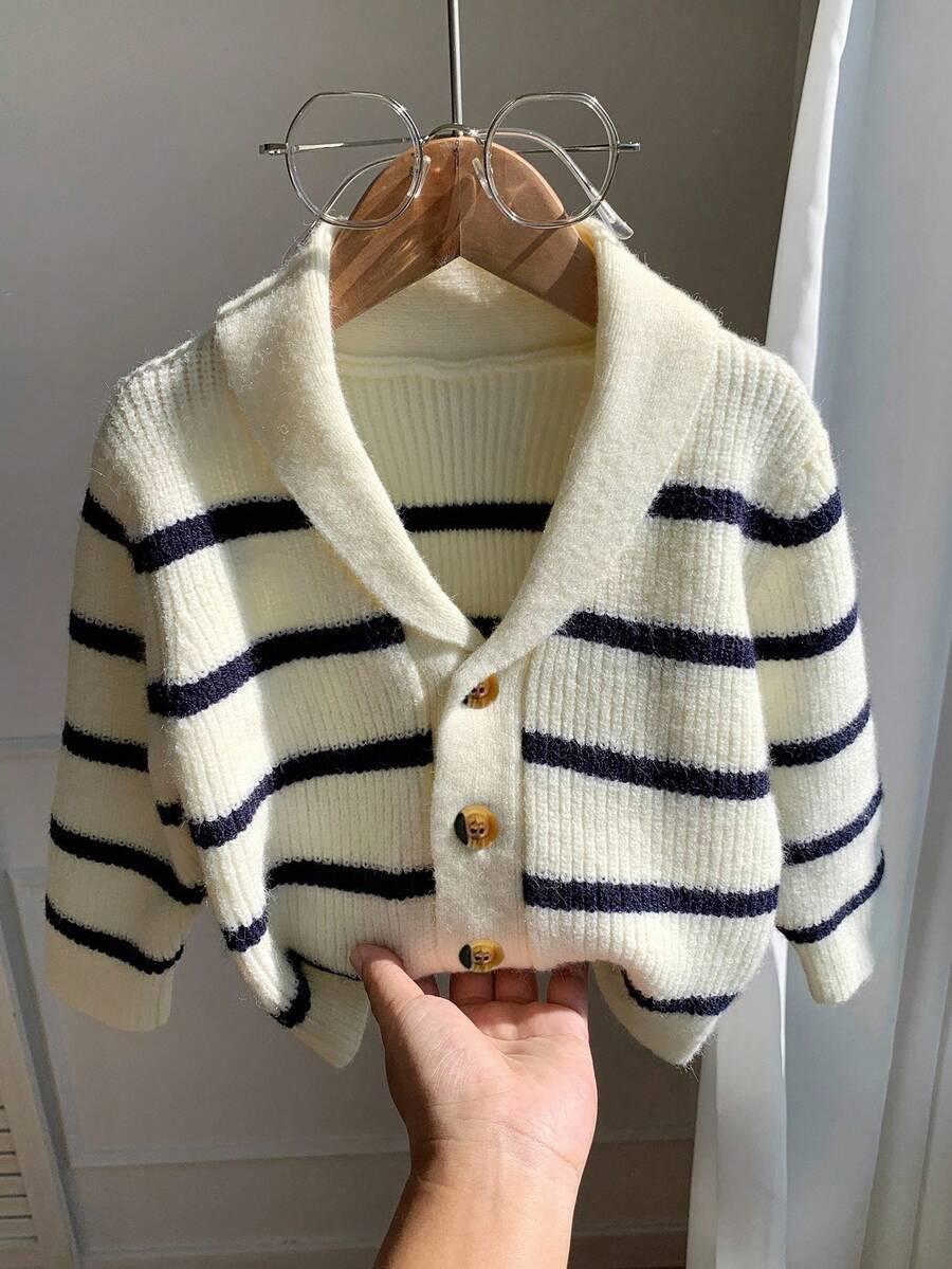 SWETER W PASKI Z KOŁNIERZEM