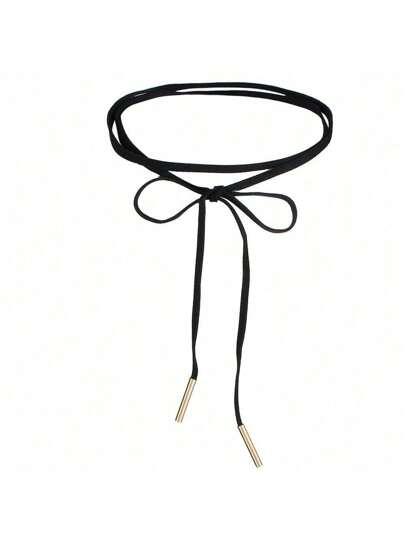 CZARNY NASZYJNIK CHOKER 20-PACK