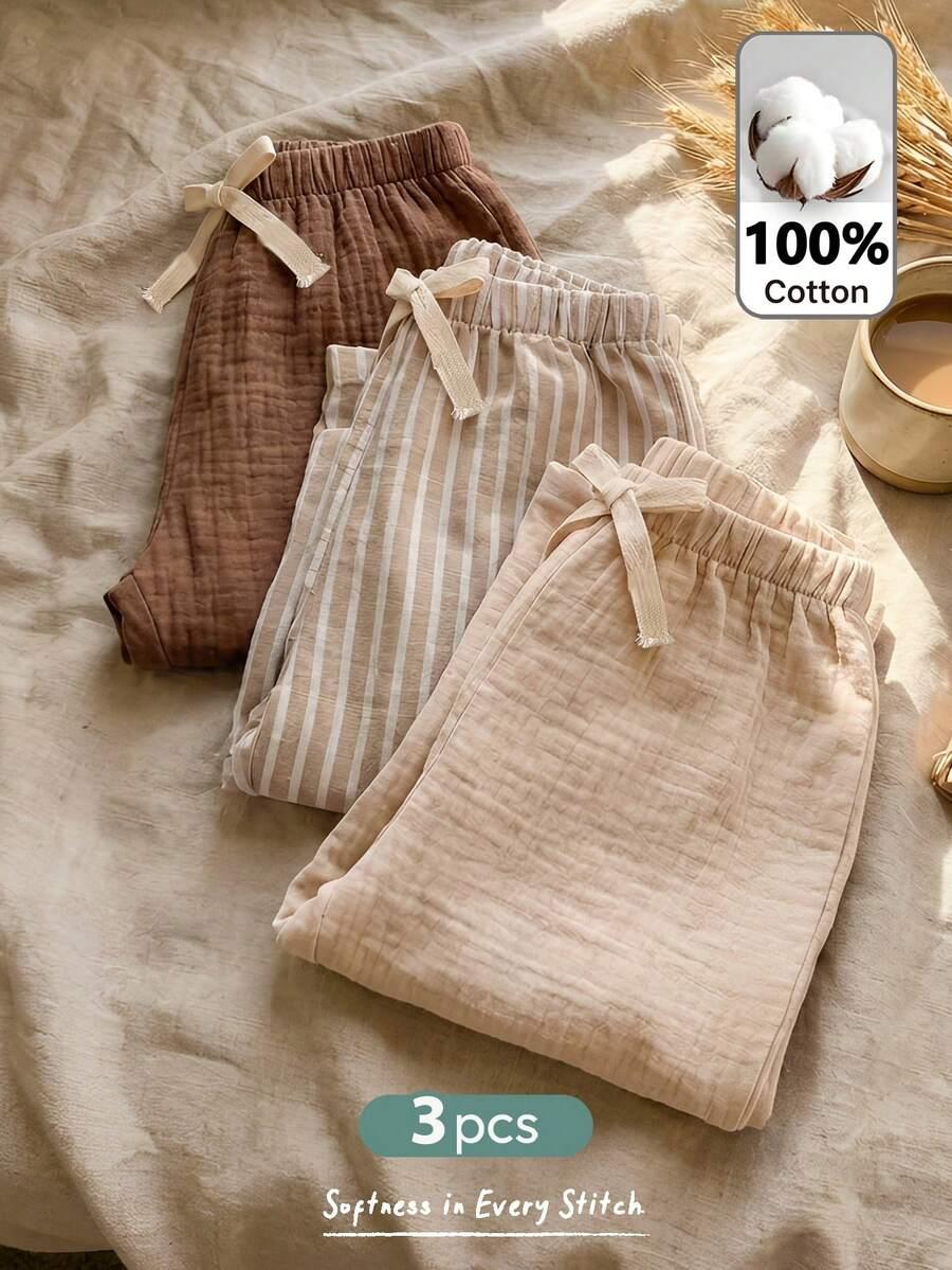 spodnie casual 3-pack