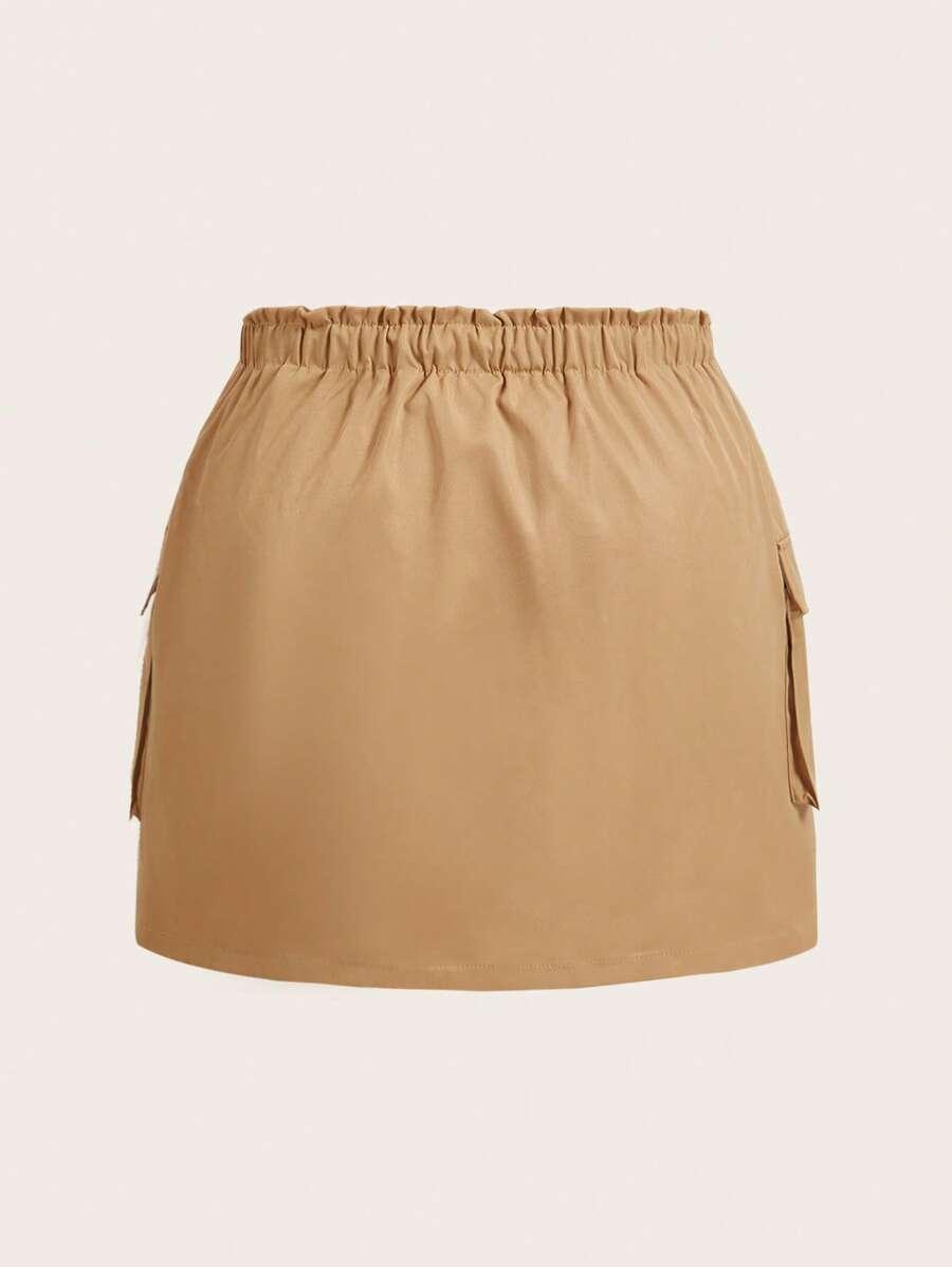 SPÓDNICA BOJÓWKA PLUS SIZE KRÓTKA