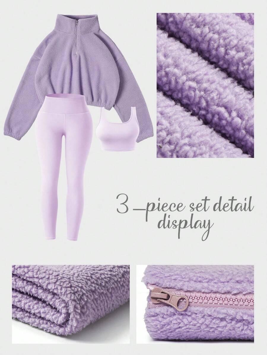 KOMPLET ODZIEŻOWY TOP BLUZA I LEGGINSY