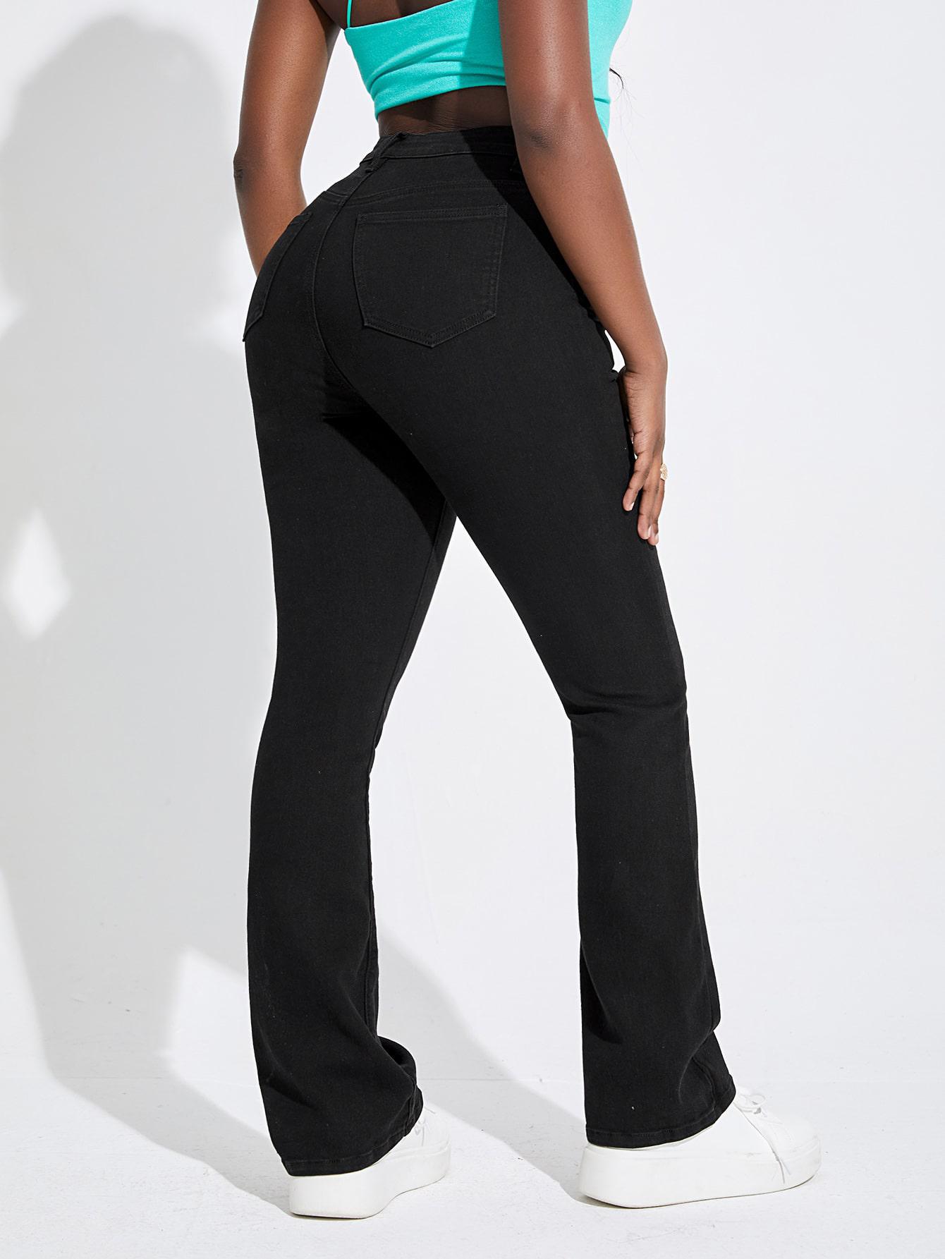 SPODNIE JEANS WYSOKI STAN