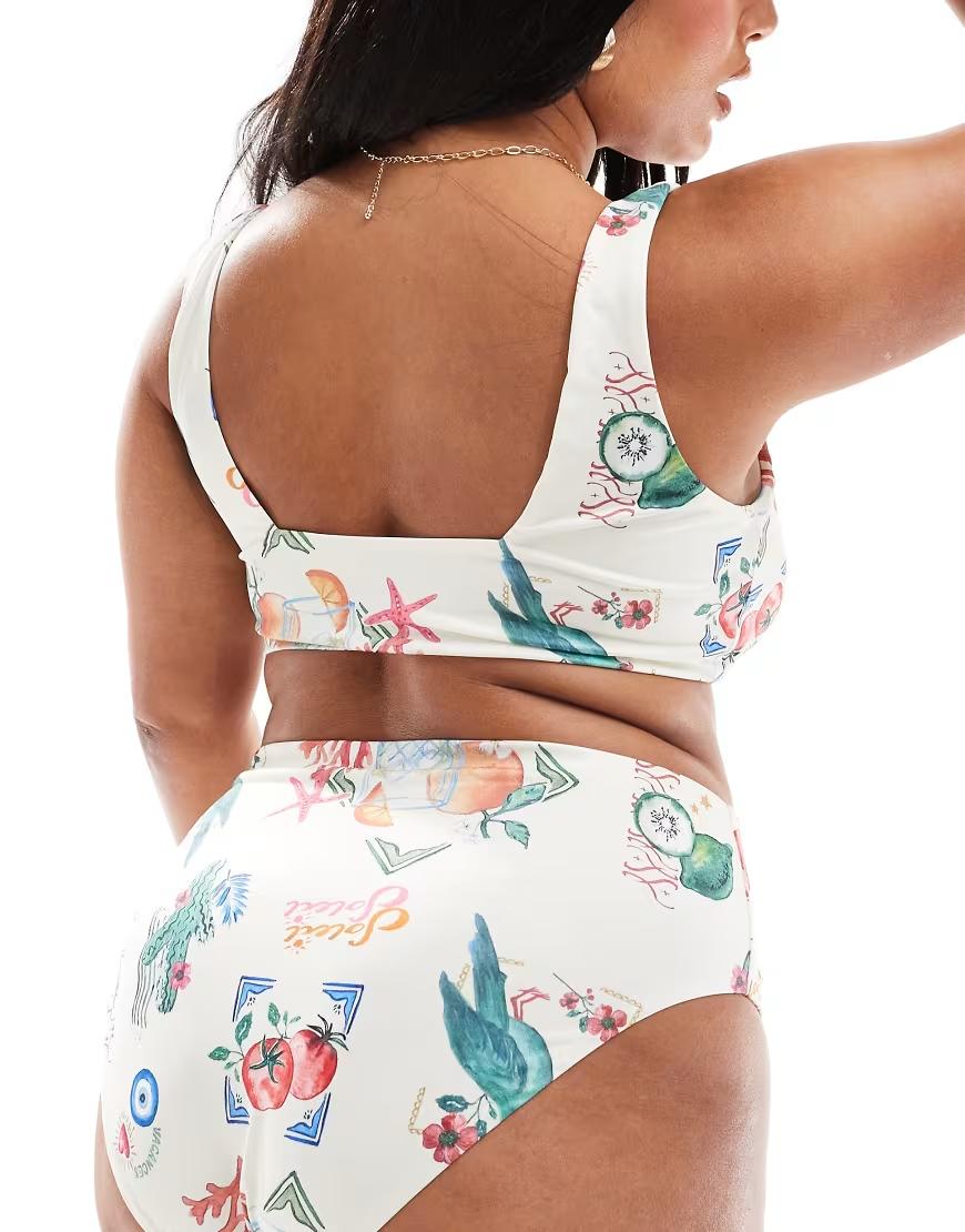GÓRA OD BIKINI PRINT