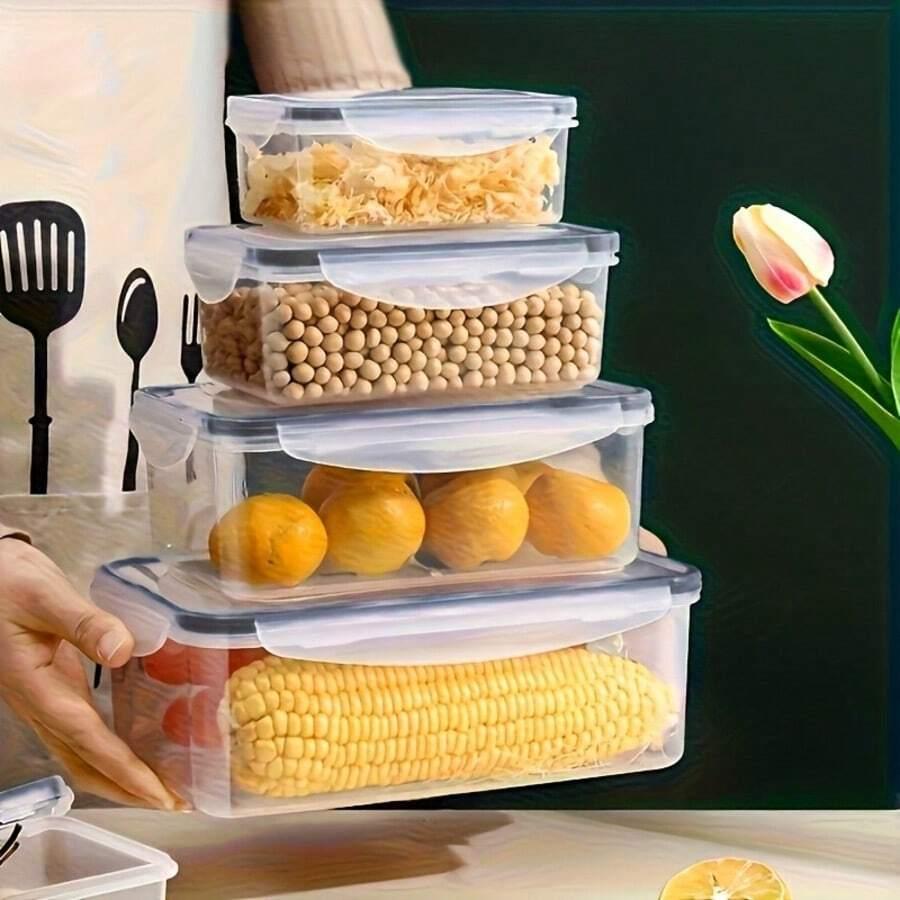 POJEMNIK DO PRZECHOWYWANIA JEDZENIA 4-PACK