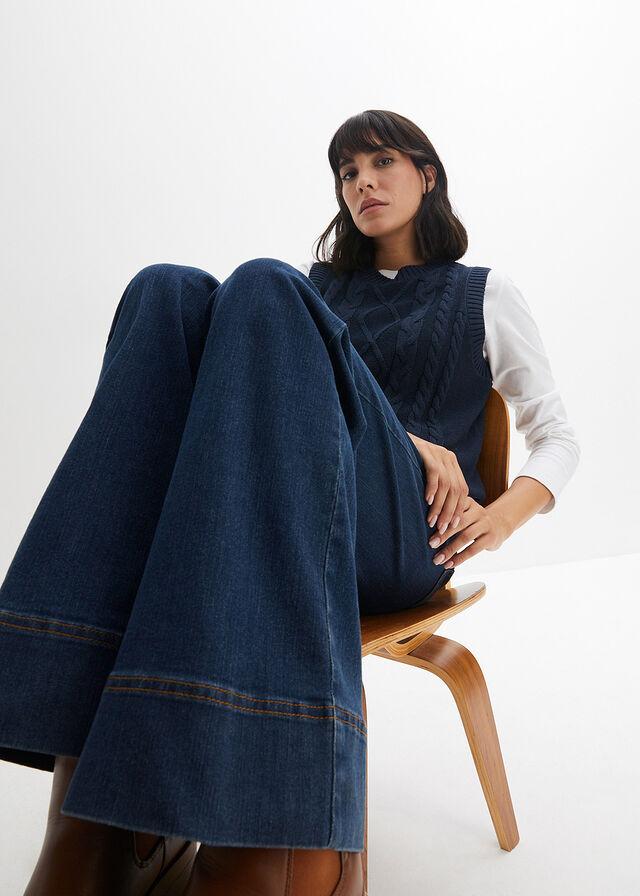 NIEBIESKIE SPODNIE JEANS