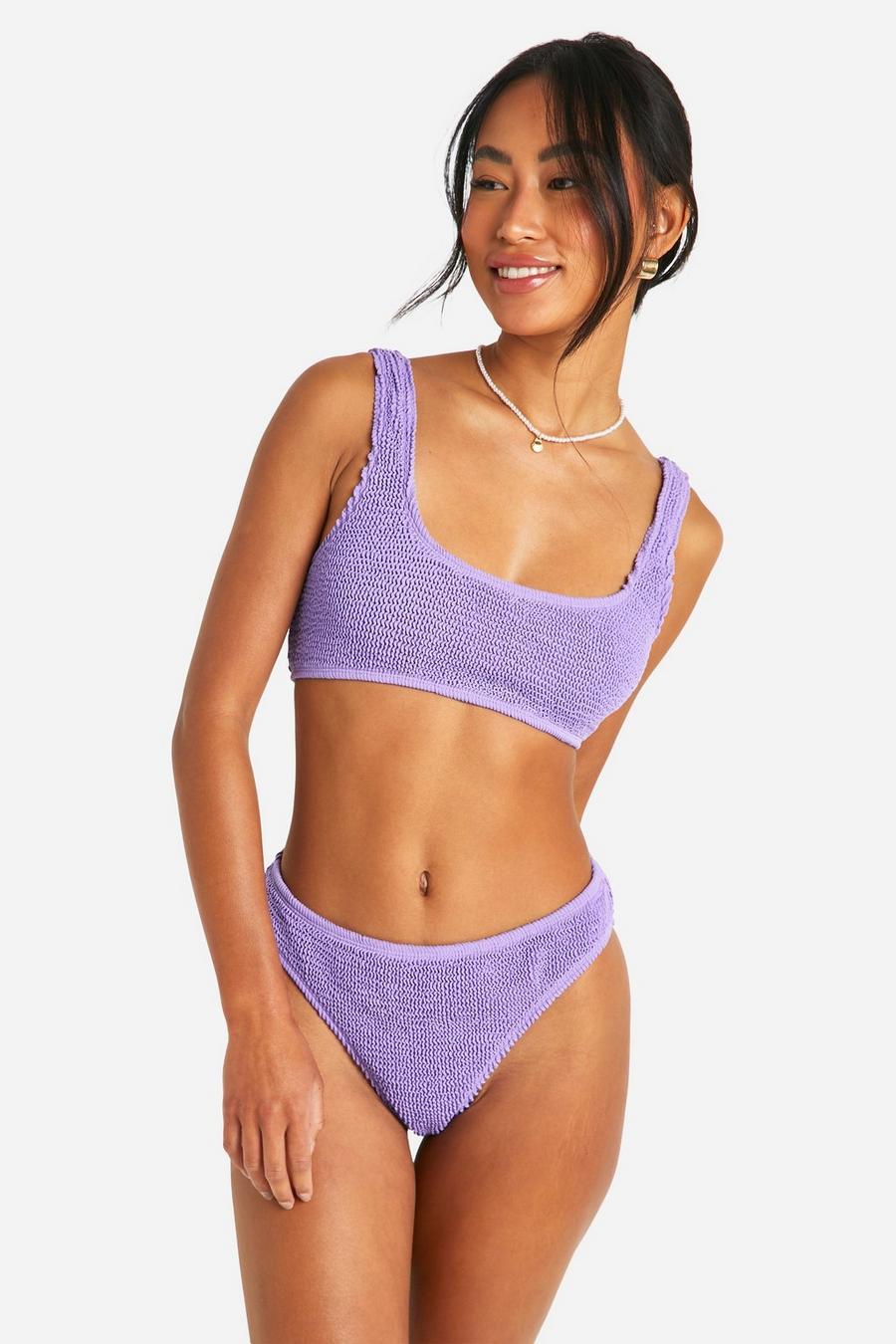 fioletowa góra od bikini tekstura