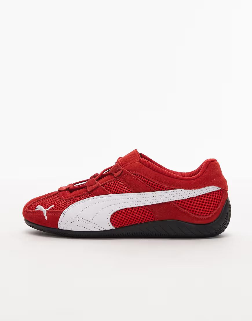 BUTY SPORTOWE SPEEDCAT GO LOGO SKÓRA NATURALNA