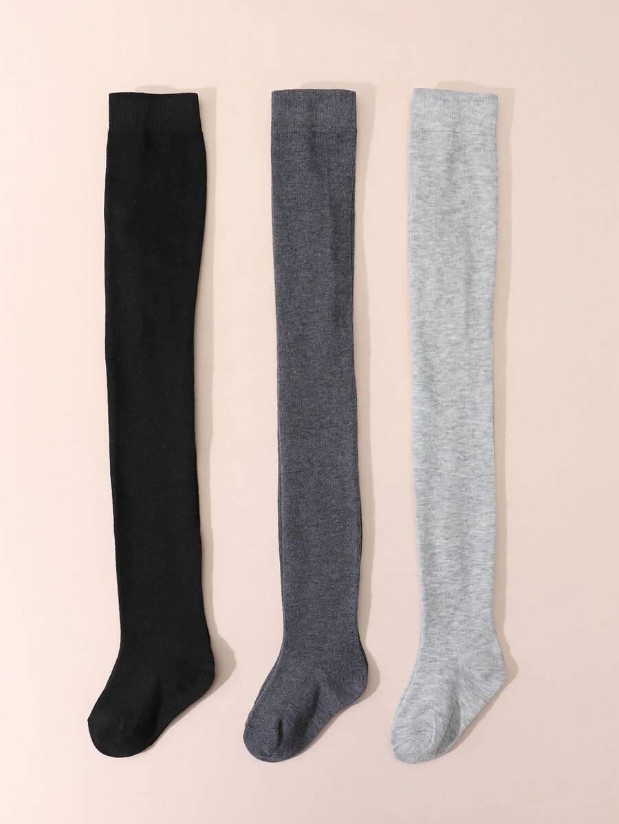 długie skarpetki 3-pack