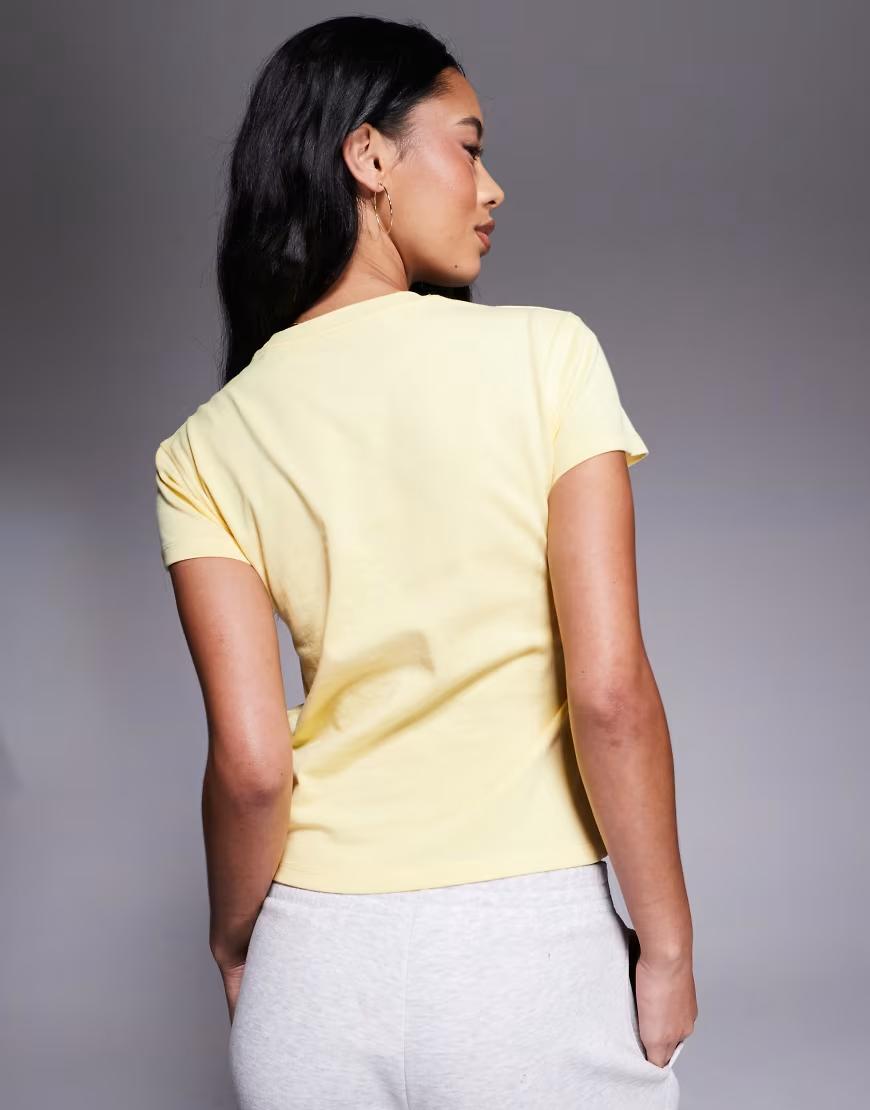 ŻÓŁTY T-SHIRT BASIC