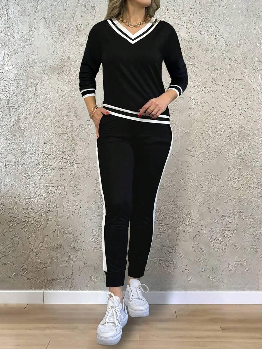 bluzka spodnie komplet 