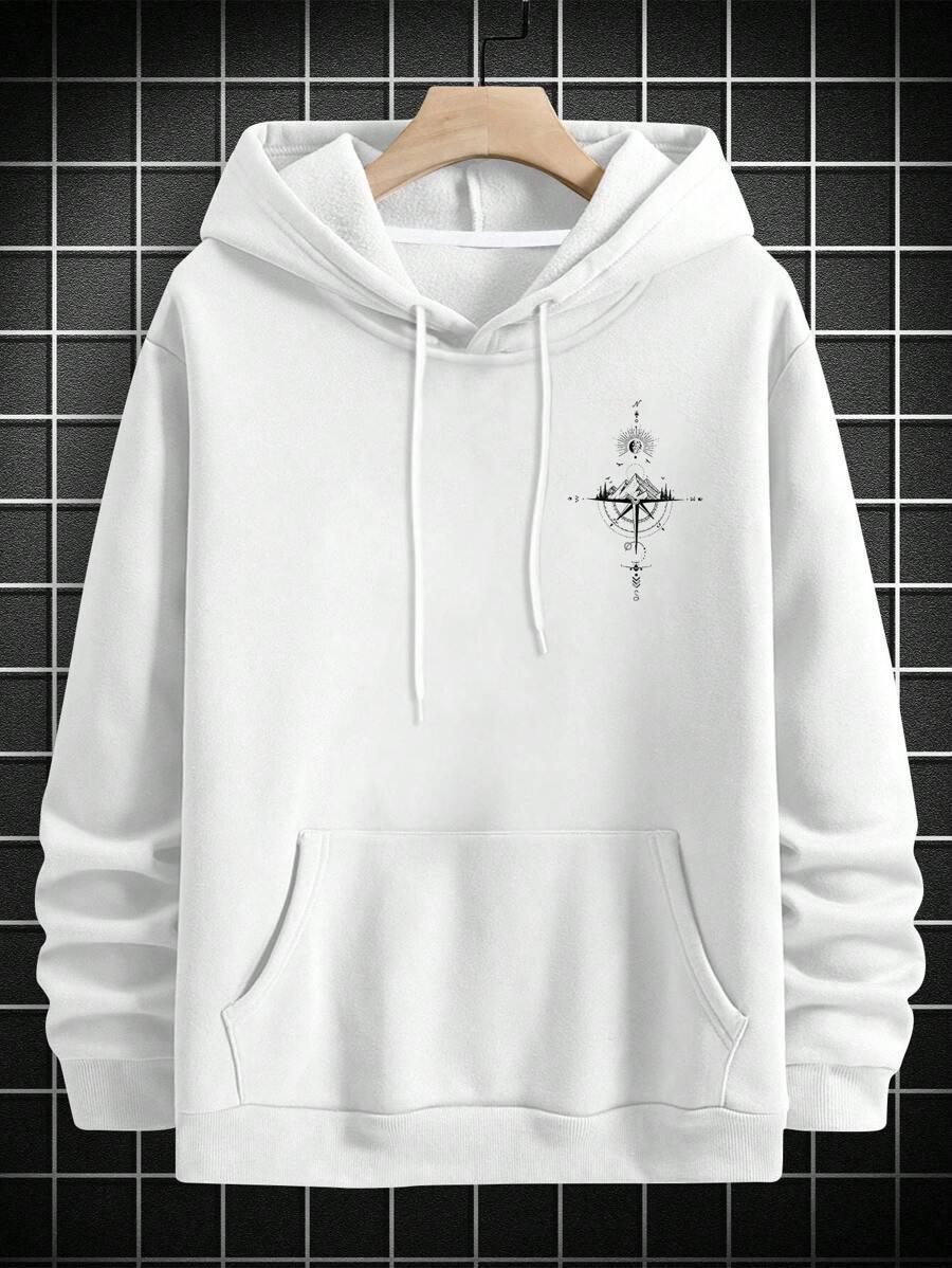 BLUZA MĘSKA REGULAR Z KAPTUREM