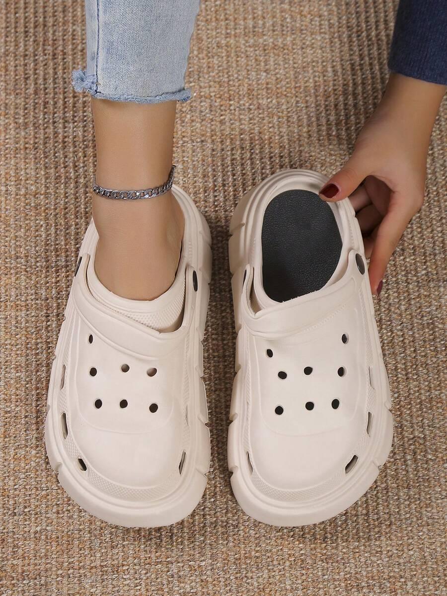 BRĄZOWE KLAPKI CASUAL