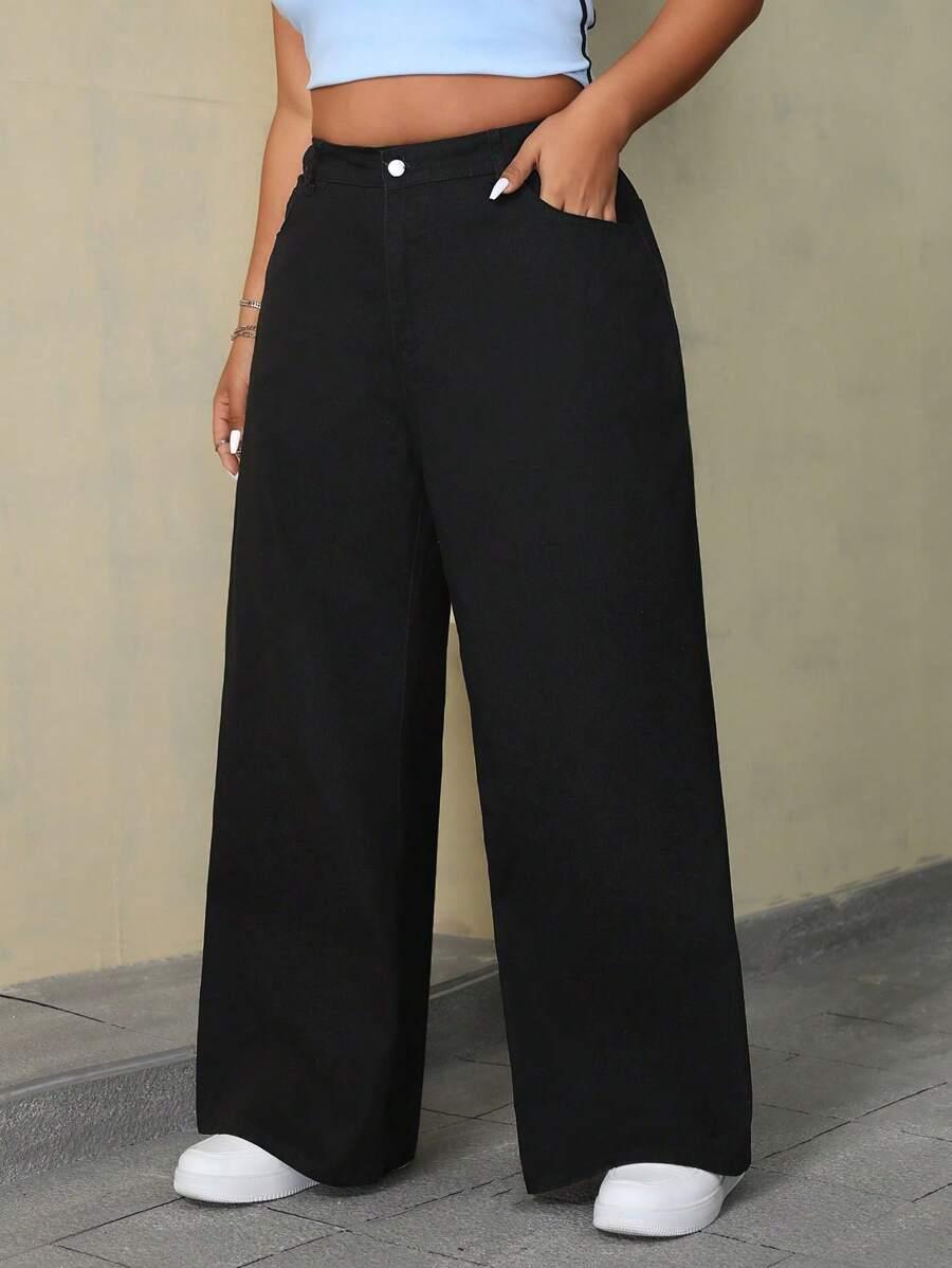 czarne spodnie jeans