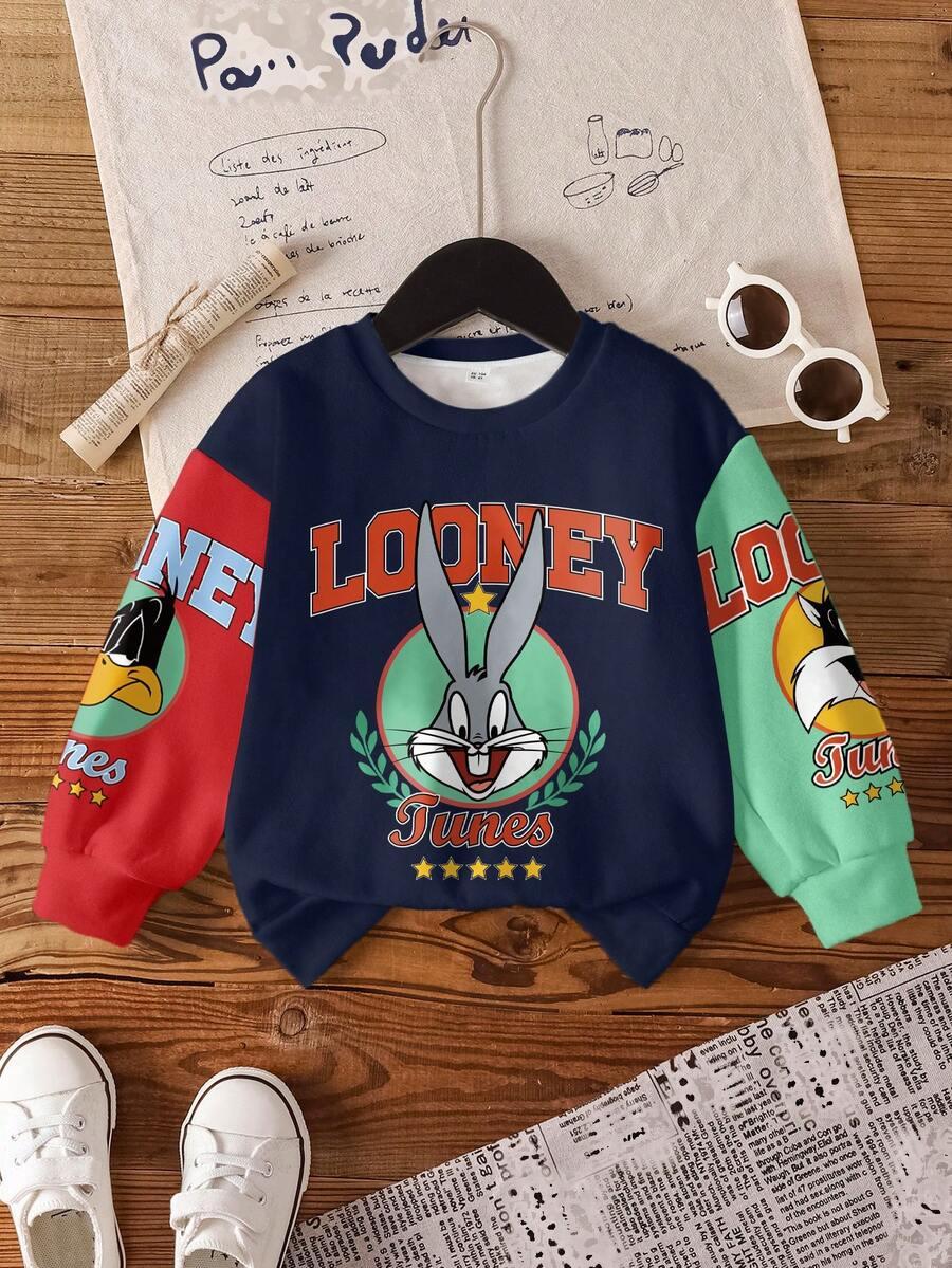 BLUZA CHŁOPIĘCA ZE WZOREM 