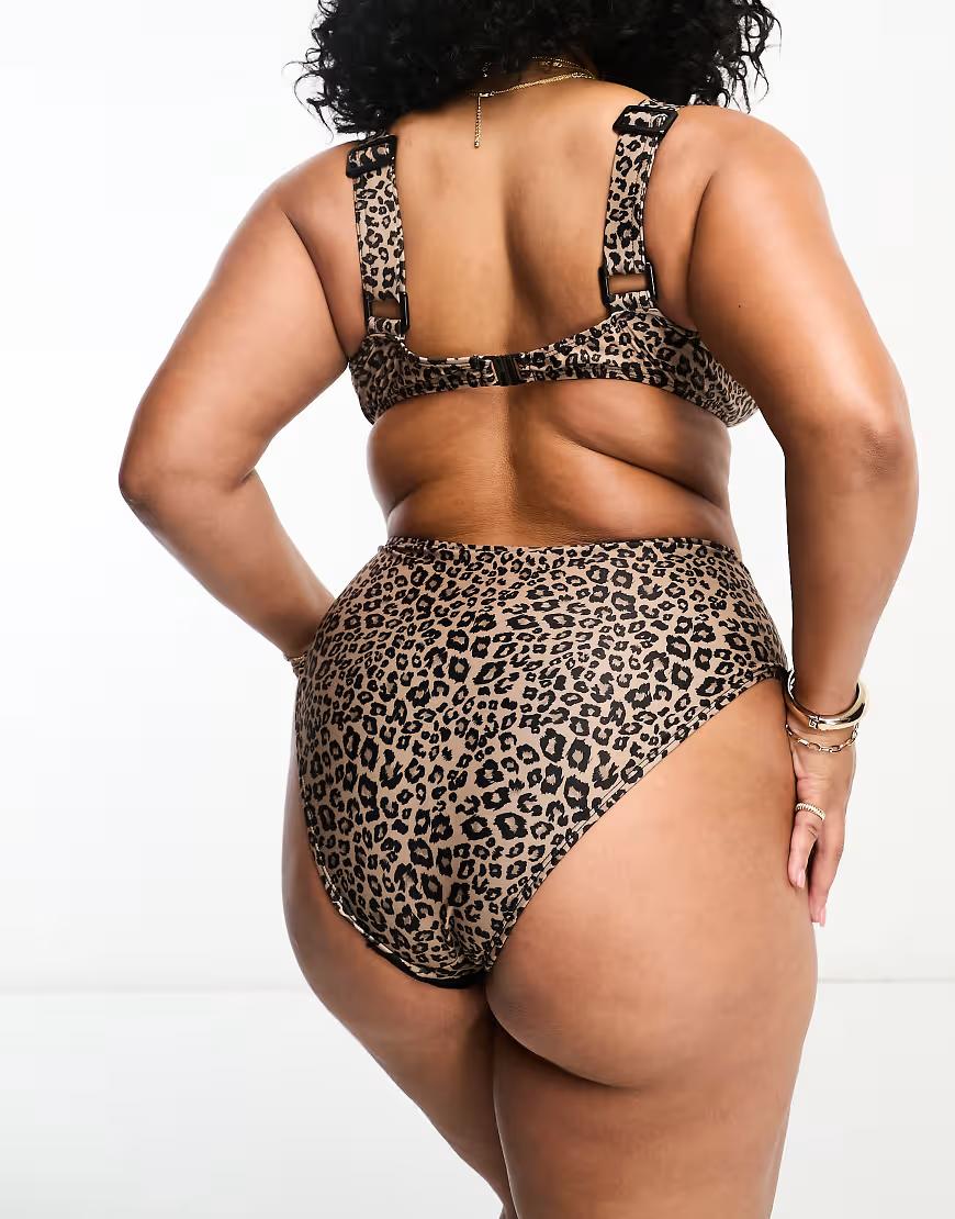 DÓŁ OD BIKINI ANIMAL PRINT