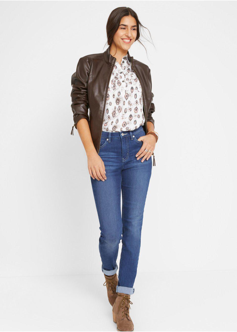 NIEBIESKIE SPODNIE JEANS 