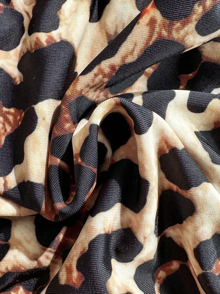DWUCZĘŚCIOWY STRÓJ KĄPIELOWY ANIMAL PRINT