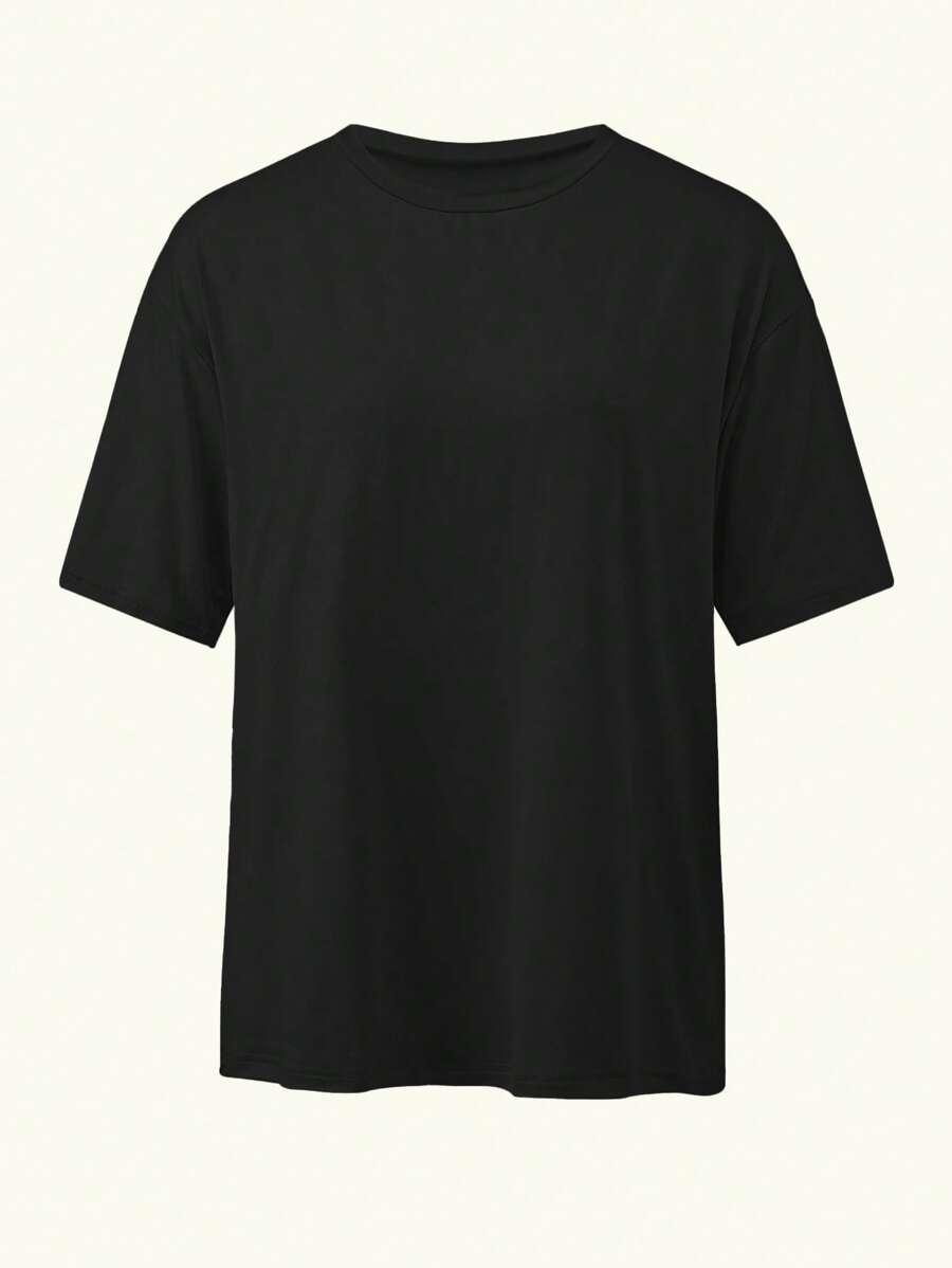 czarny t-shirt napis why not